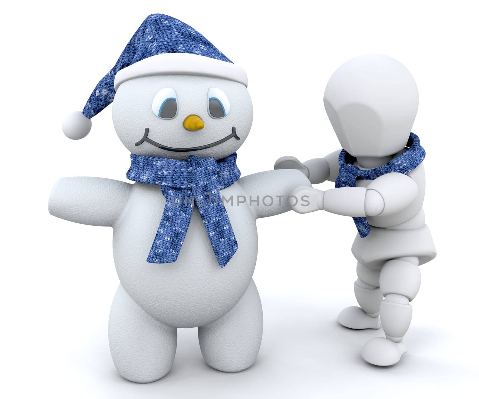 Building a snowman