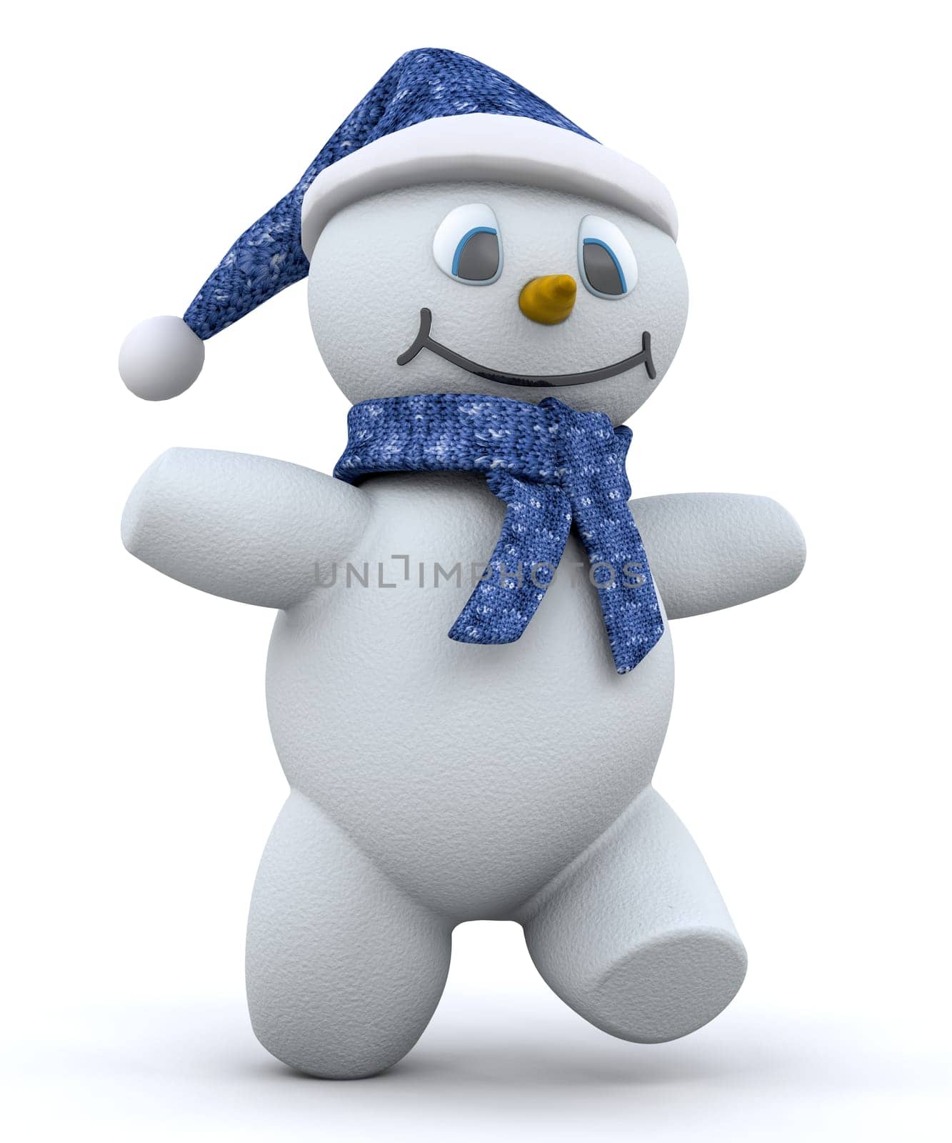 Happy snowman