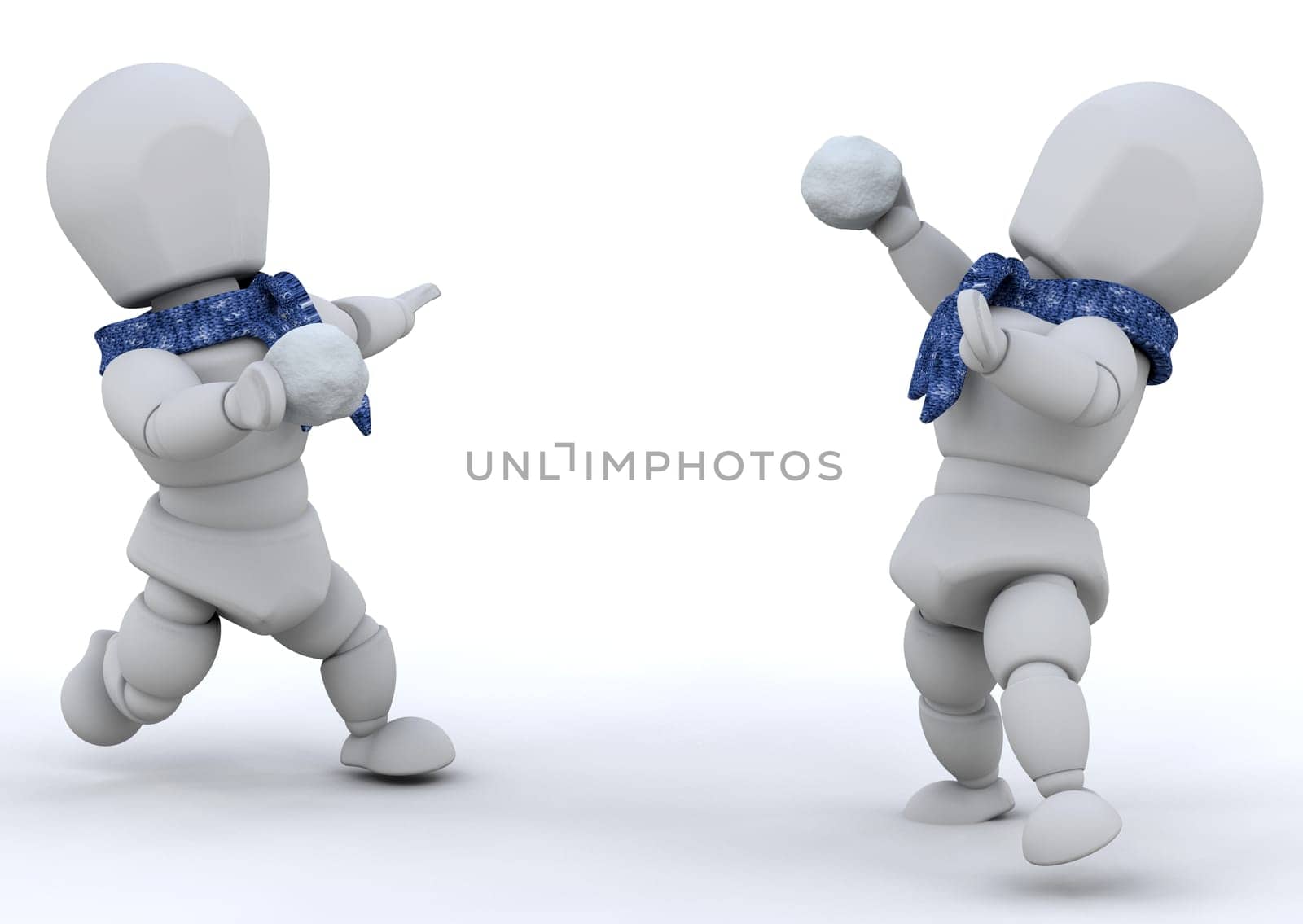 Snowball fight