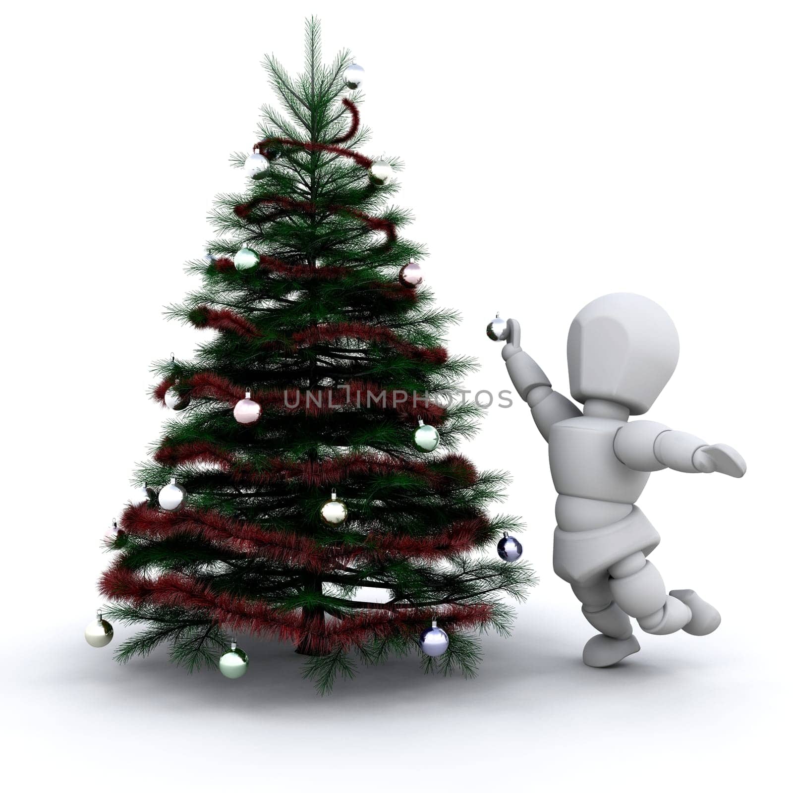 Decorating the tree