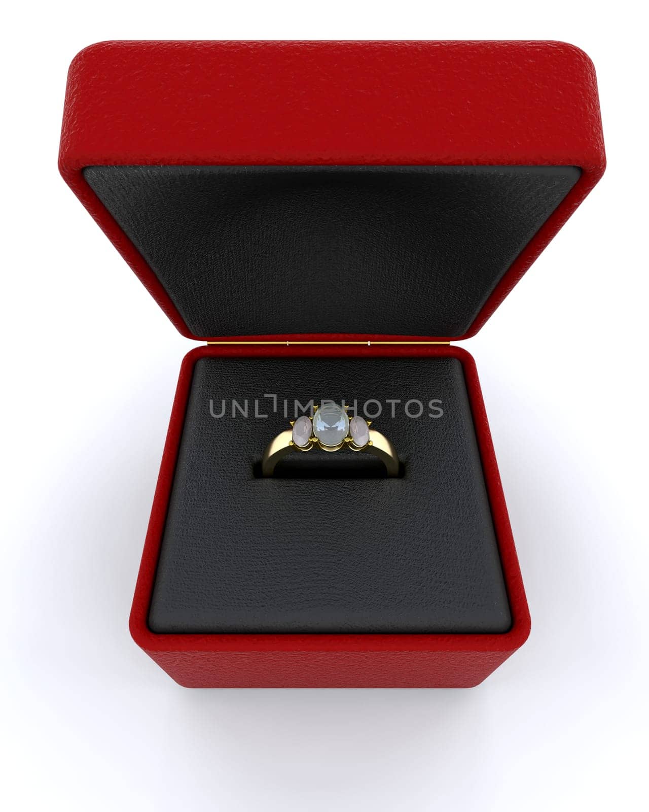 Gold engagment ring