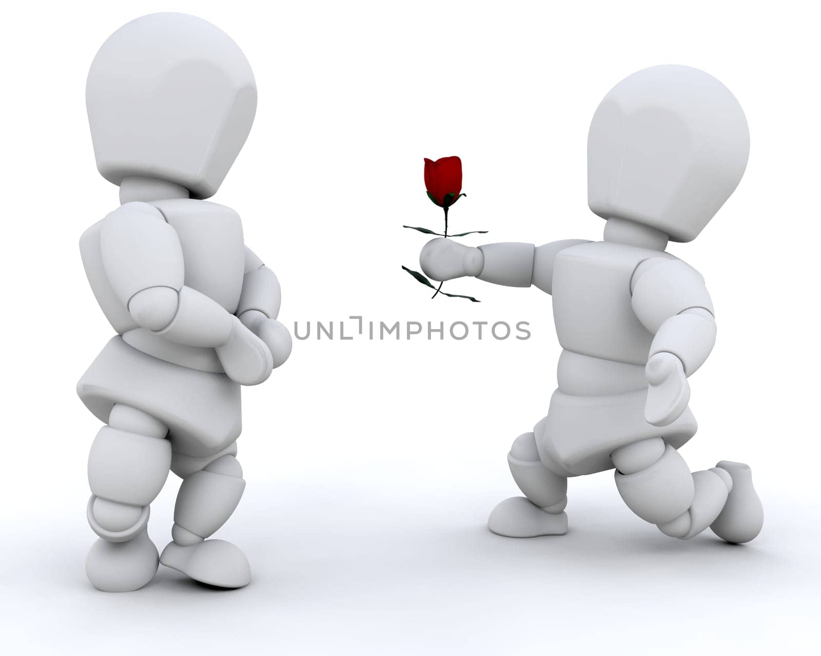 Giving rose