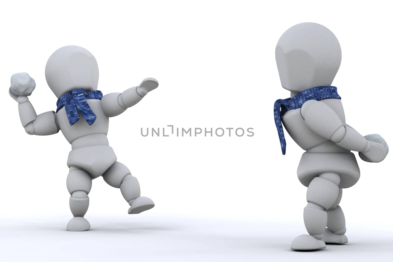 Snowball fight