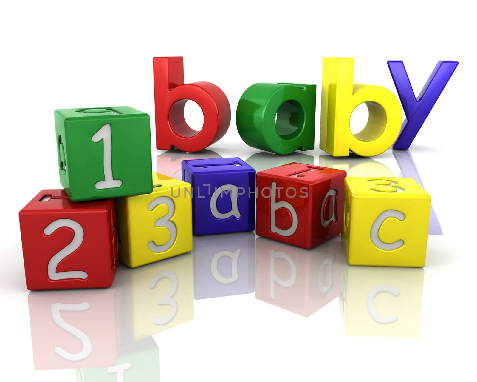 Baby building blocks