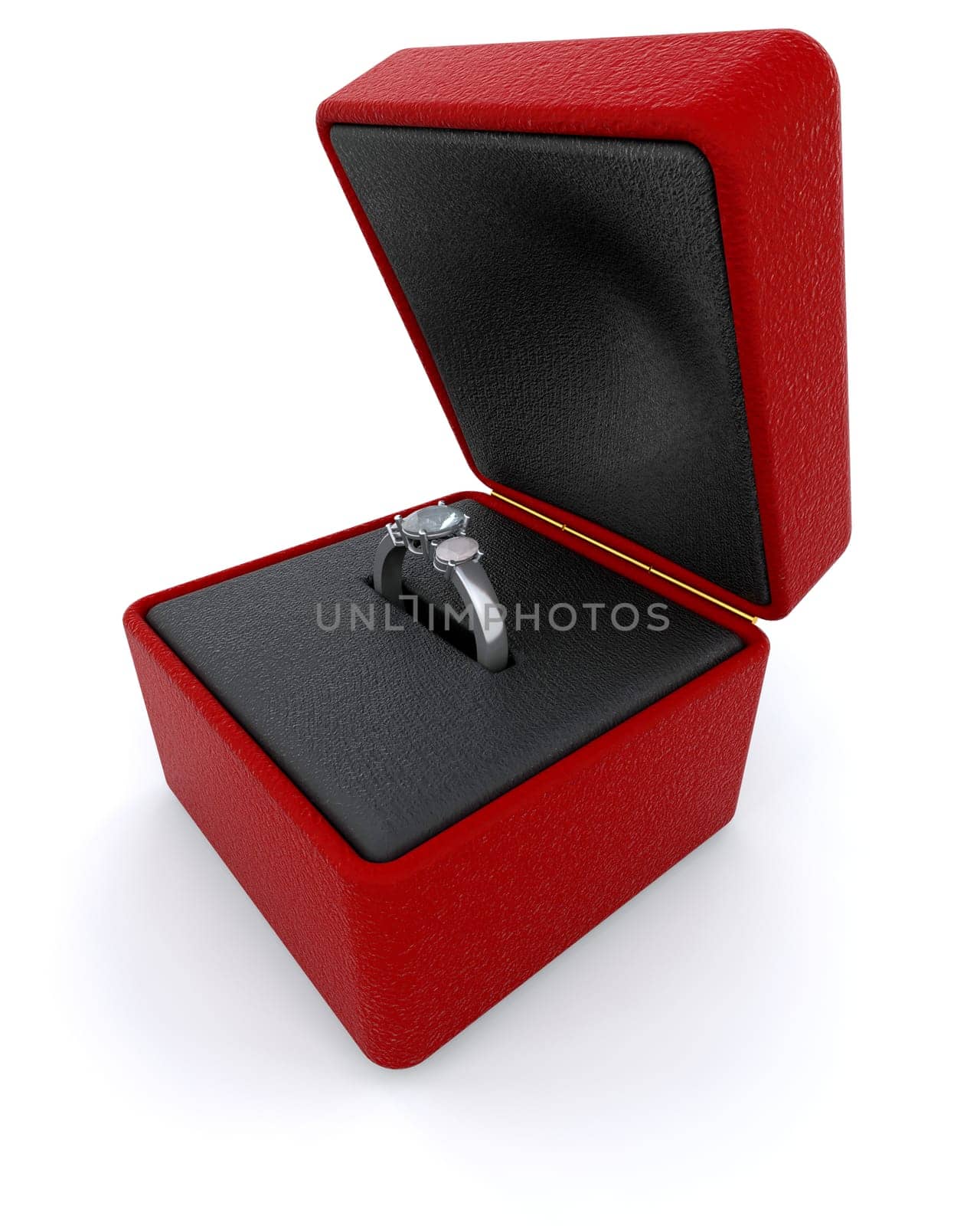 Silver engagment ring