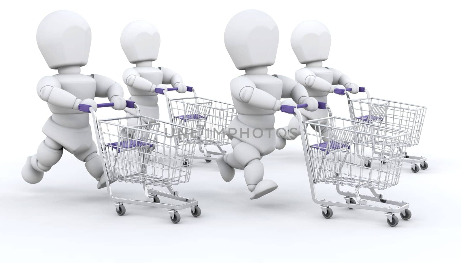 People shopping