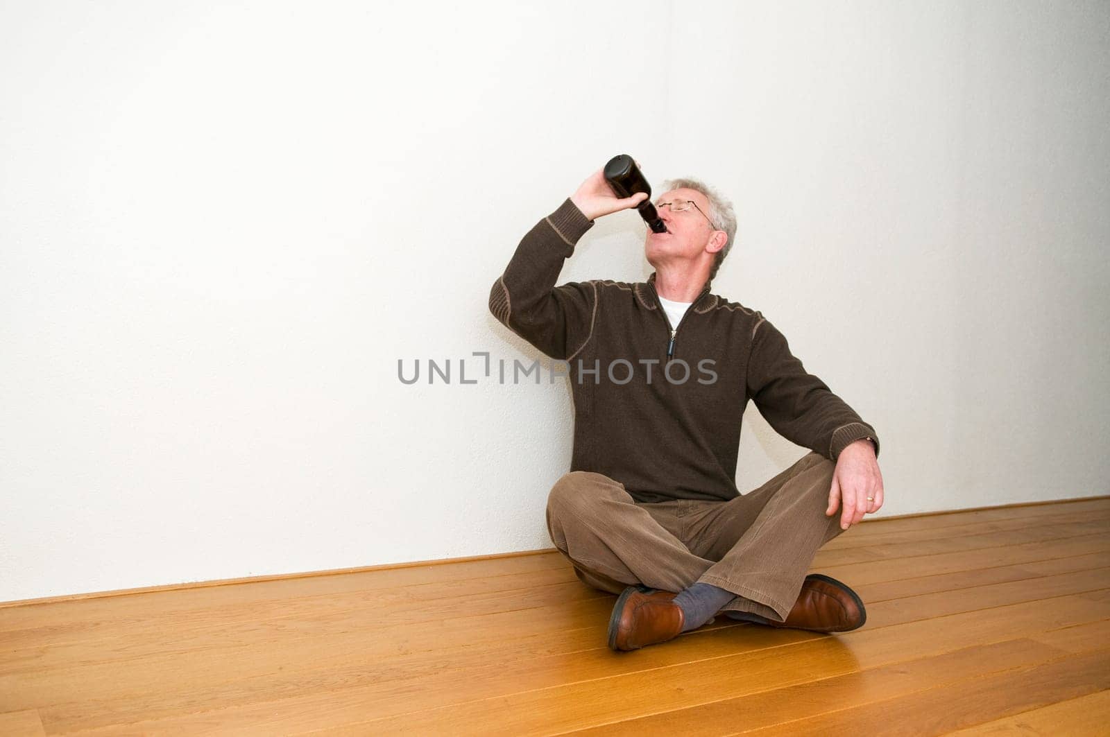Taking A Beer In An Empty Room