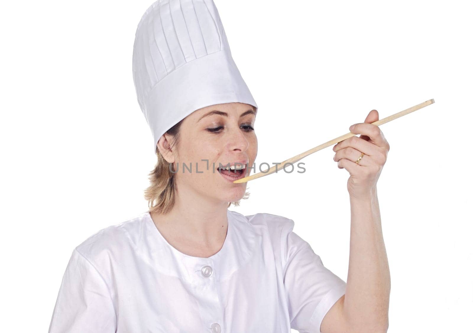 Attractive cook woman