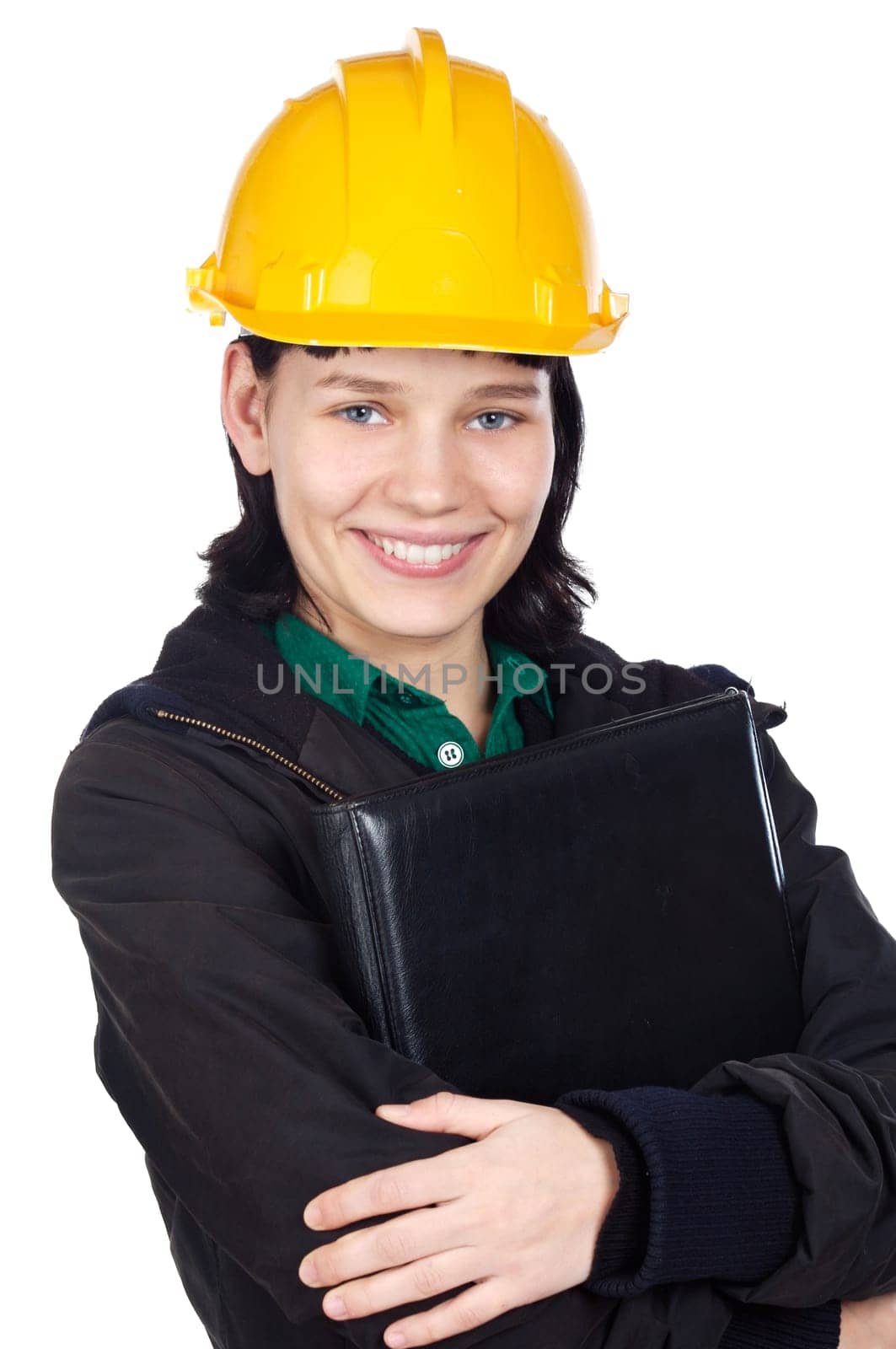 Attractive young engineer