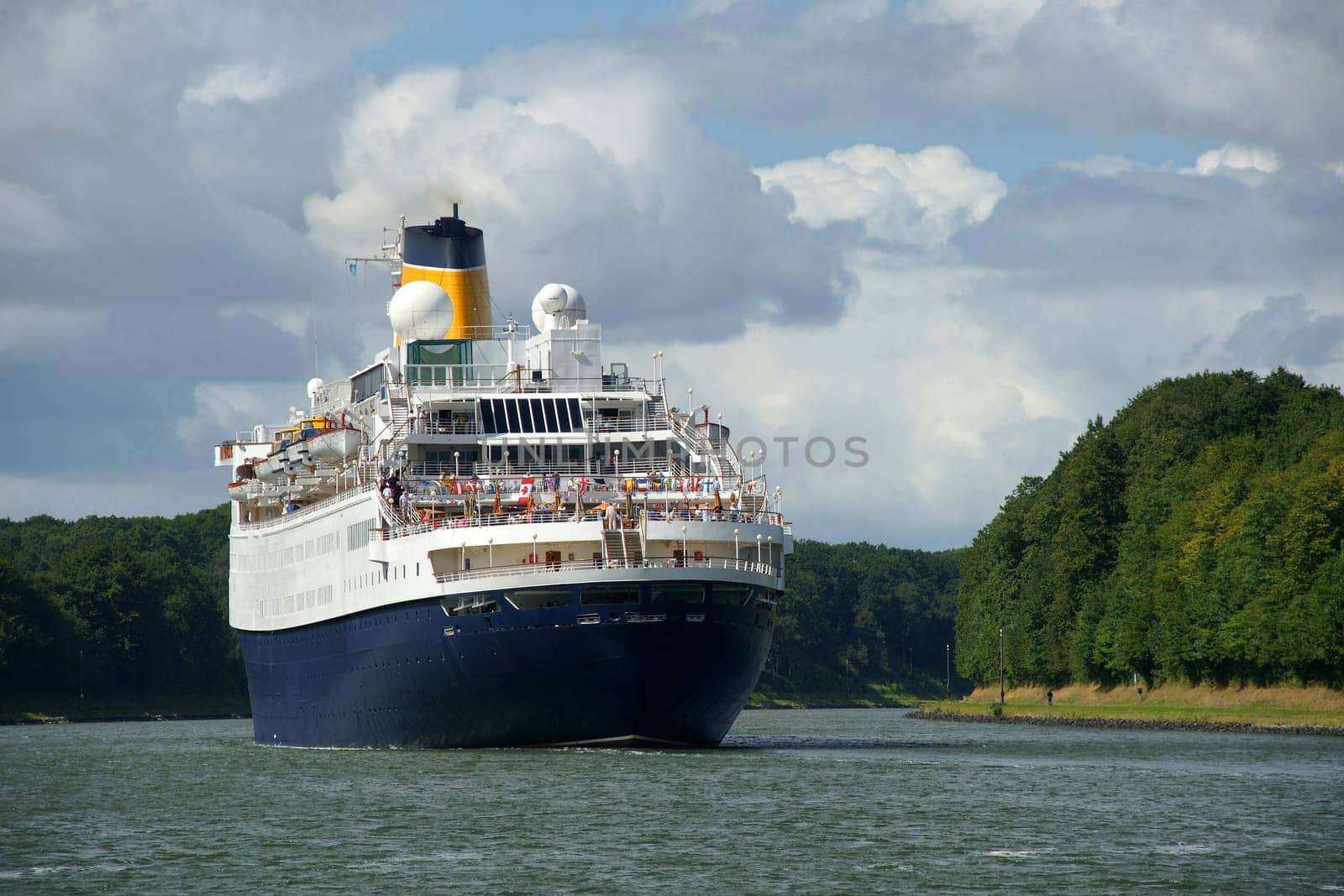 on the journey through the Kiel Canal