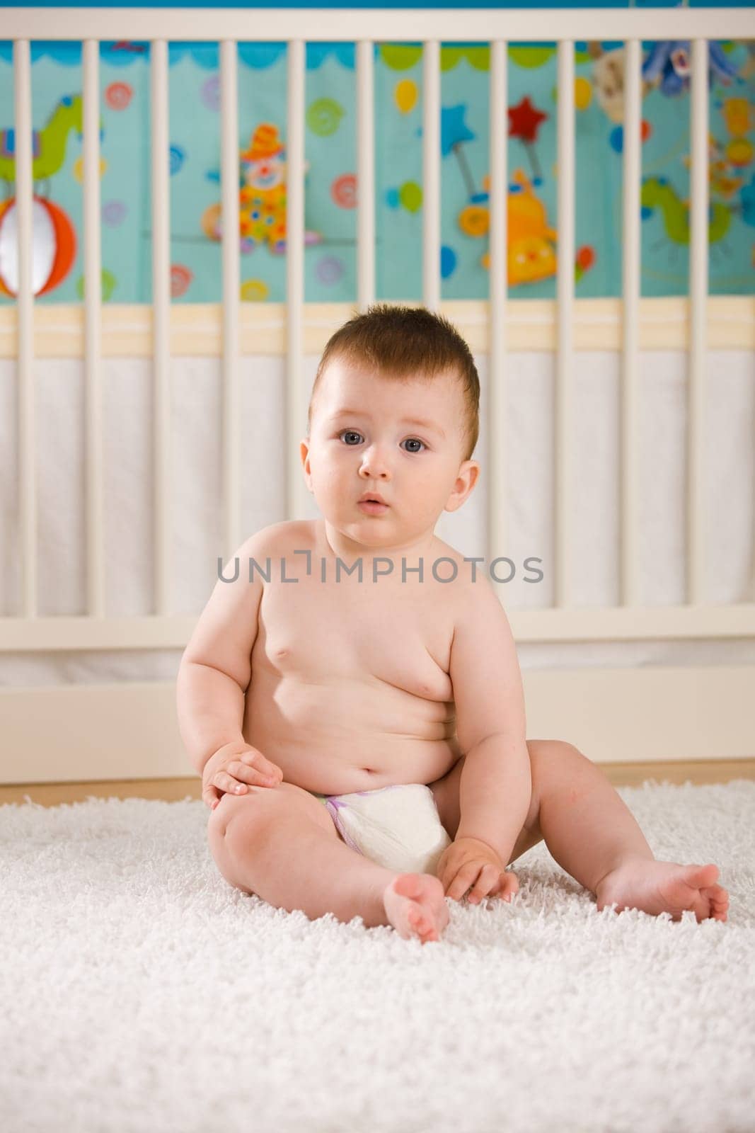 Baby in diaper