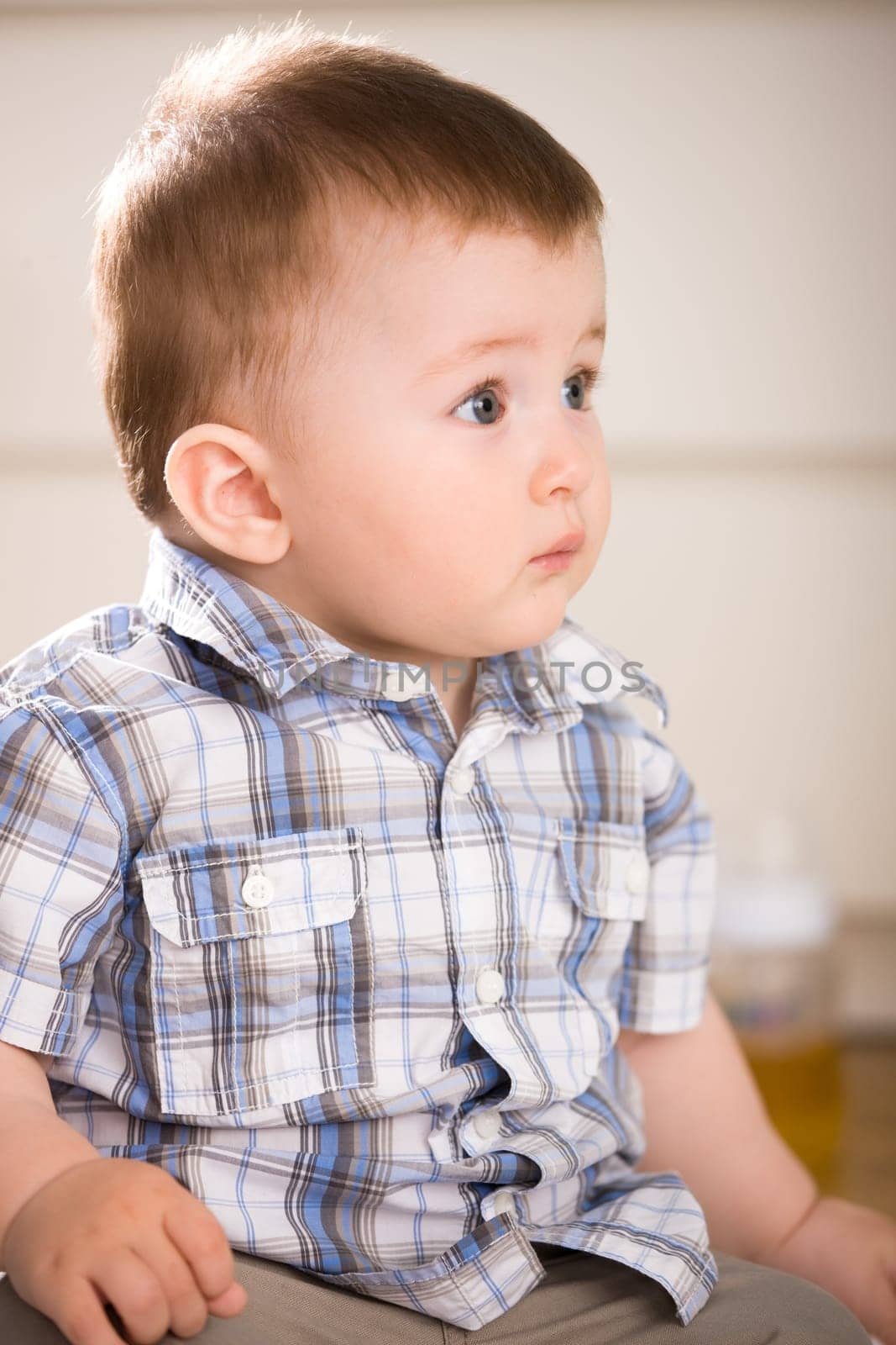 Portrait of baby boy