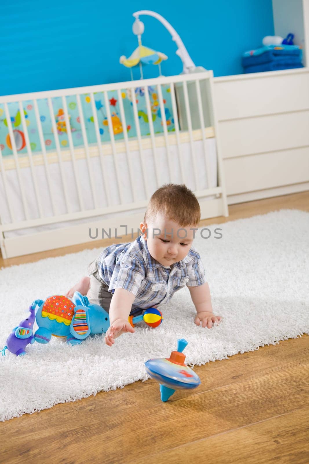 baby and whirligig
