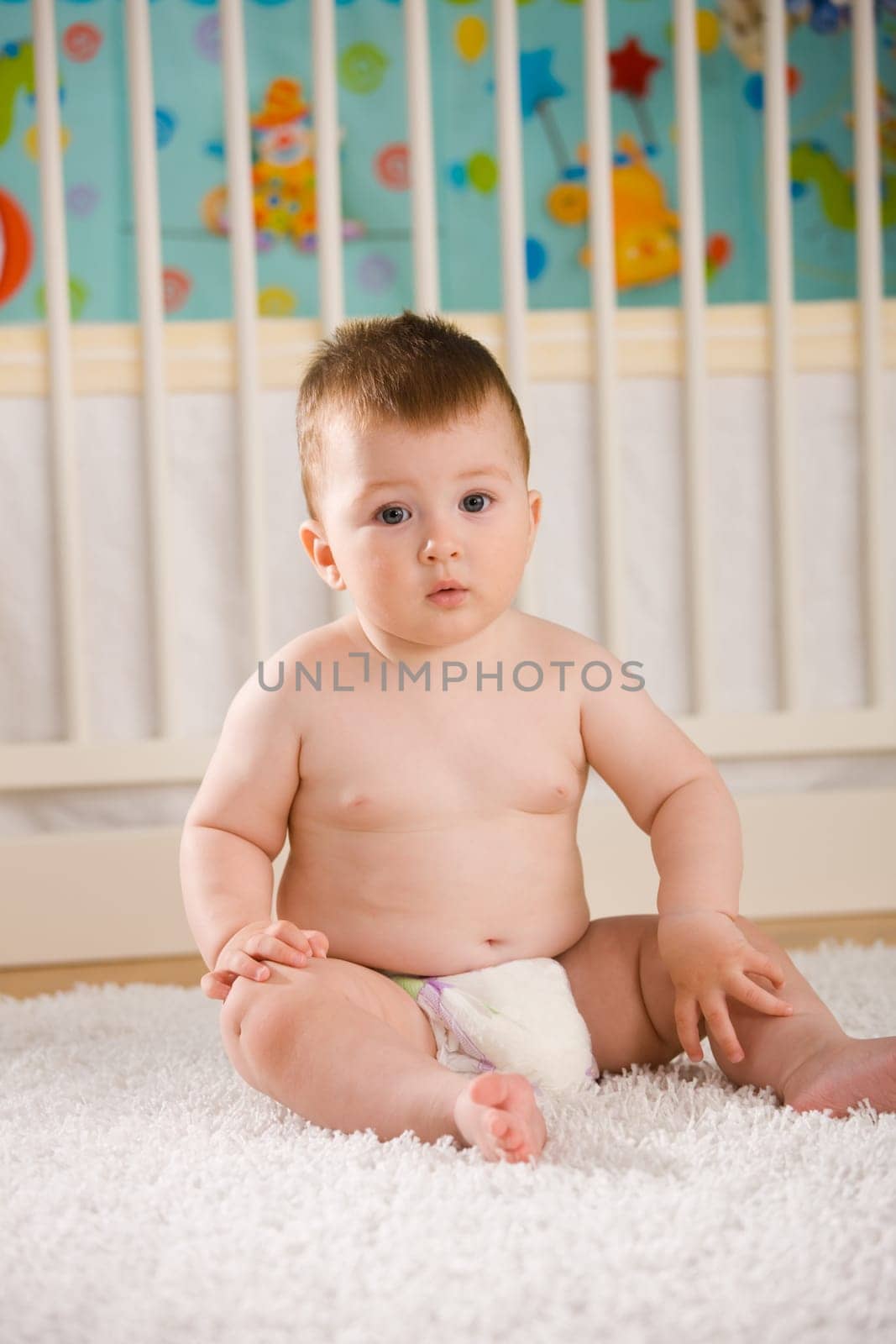 Baby in diaper