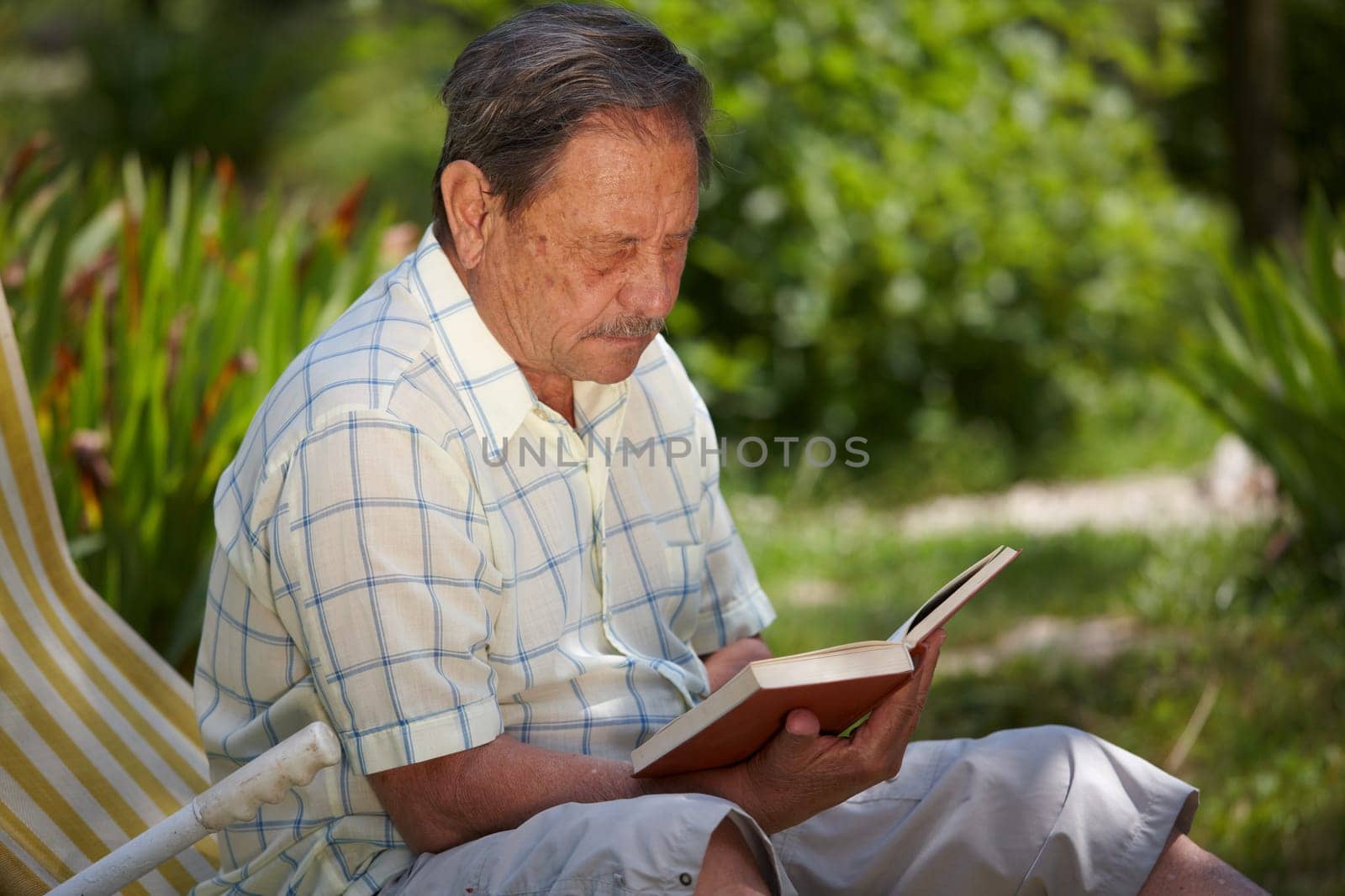 Senior man outdoor