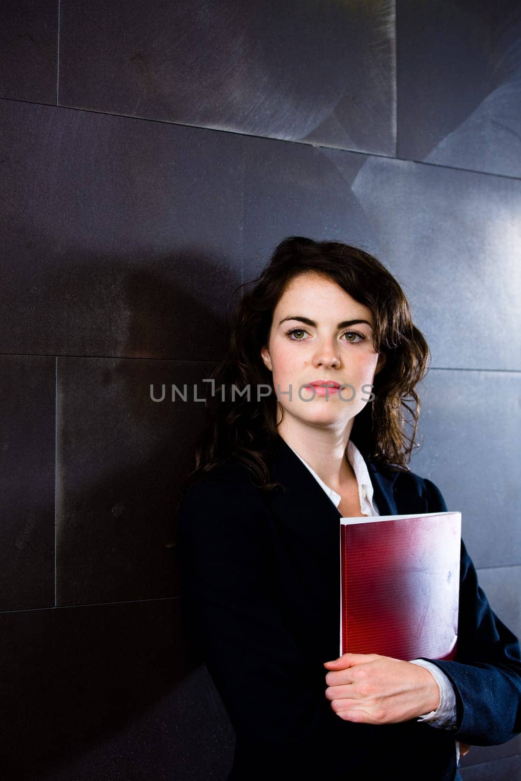 Businesswoman thinking