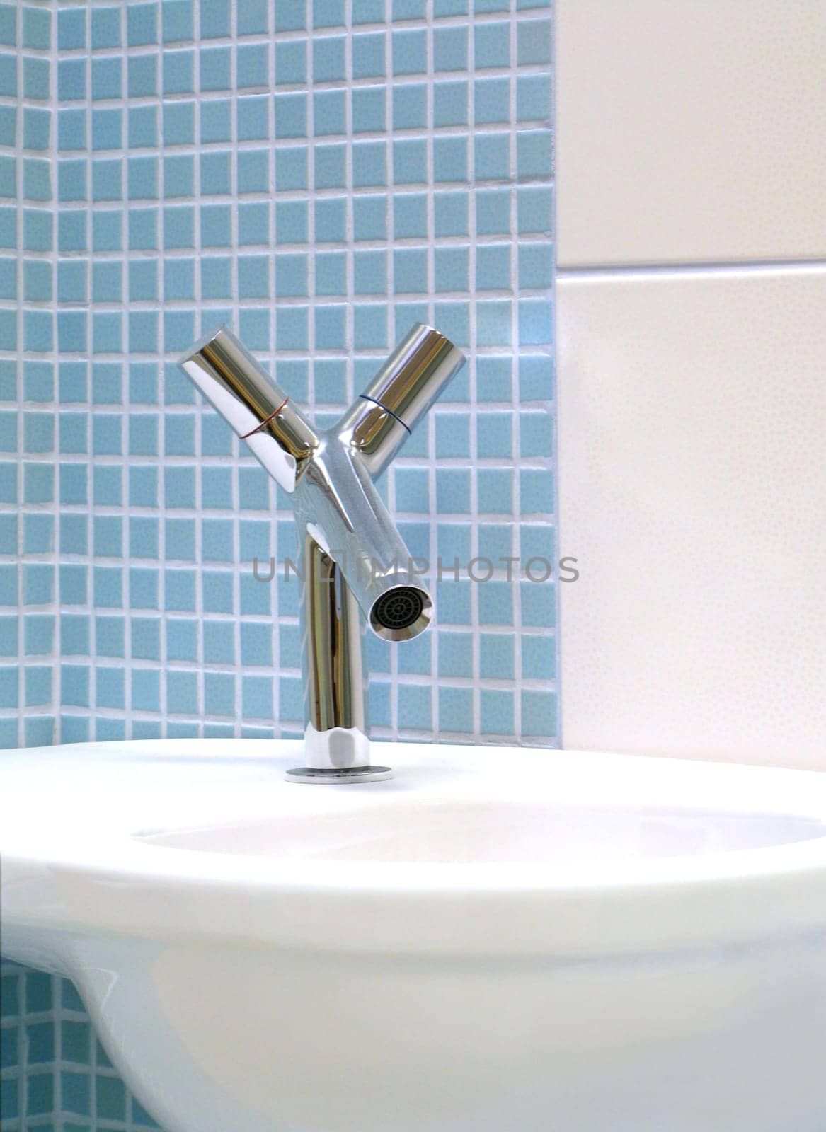 Interior of bathroom - basin and faucet