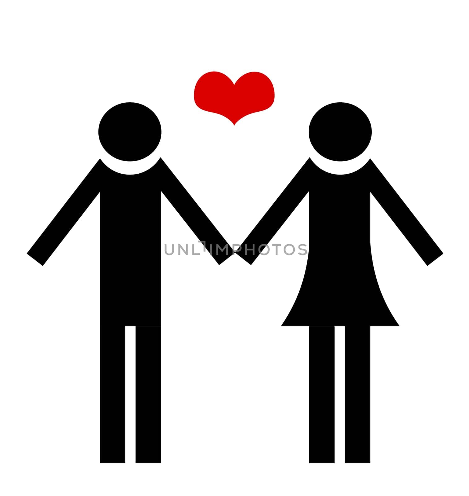 couple or pair or (couple people)