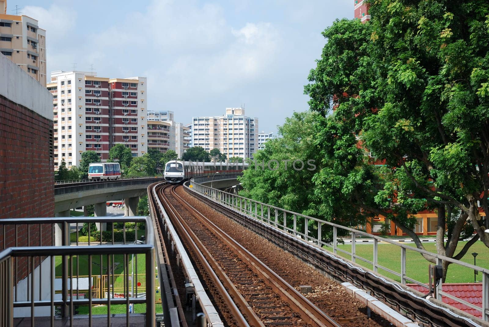 MRT train in Singapore