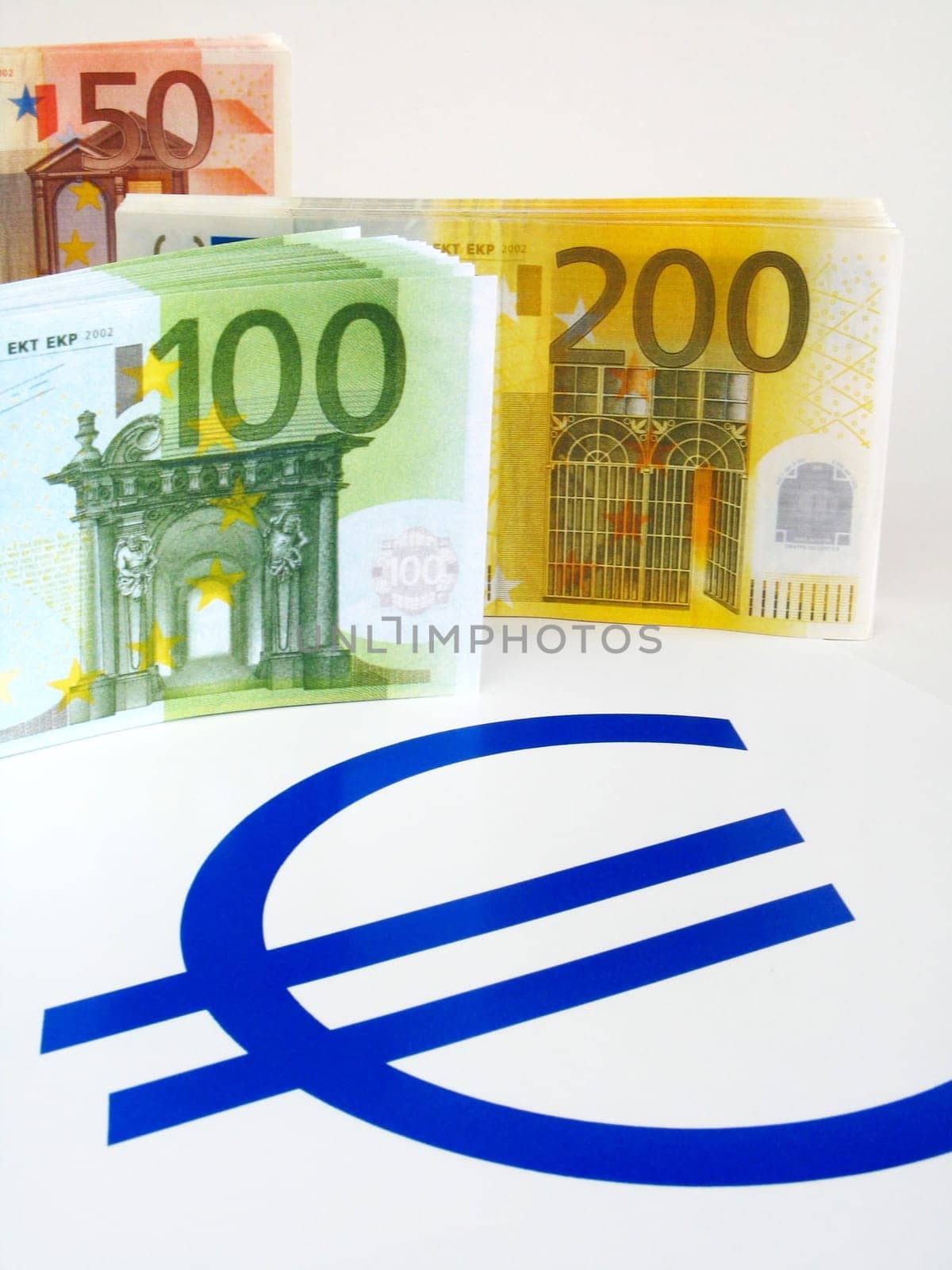 Money EURO and sign