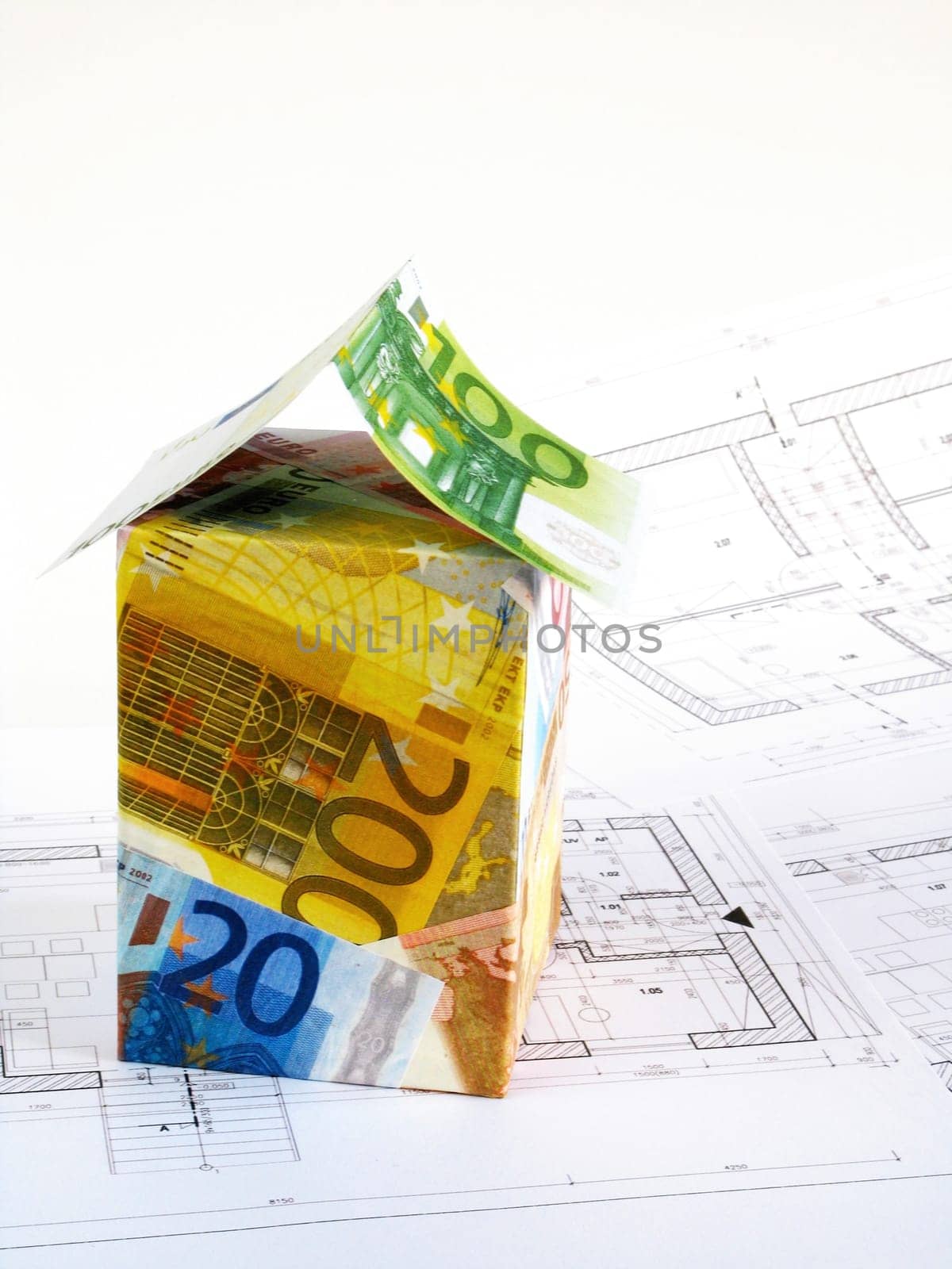 EURO money - house - plans