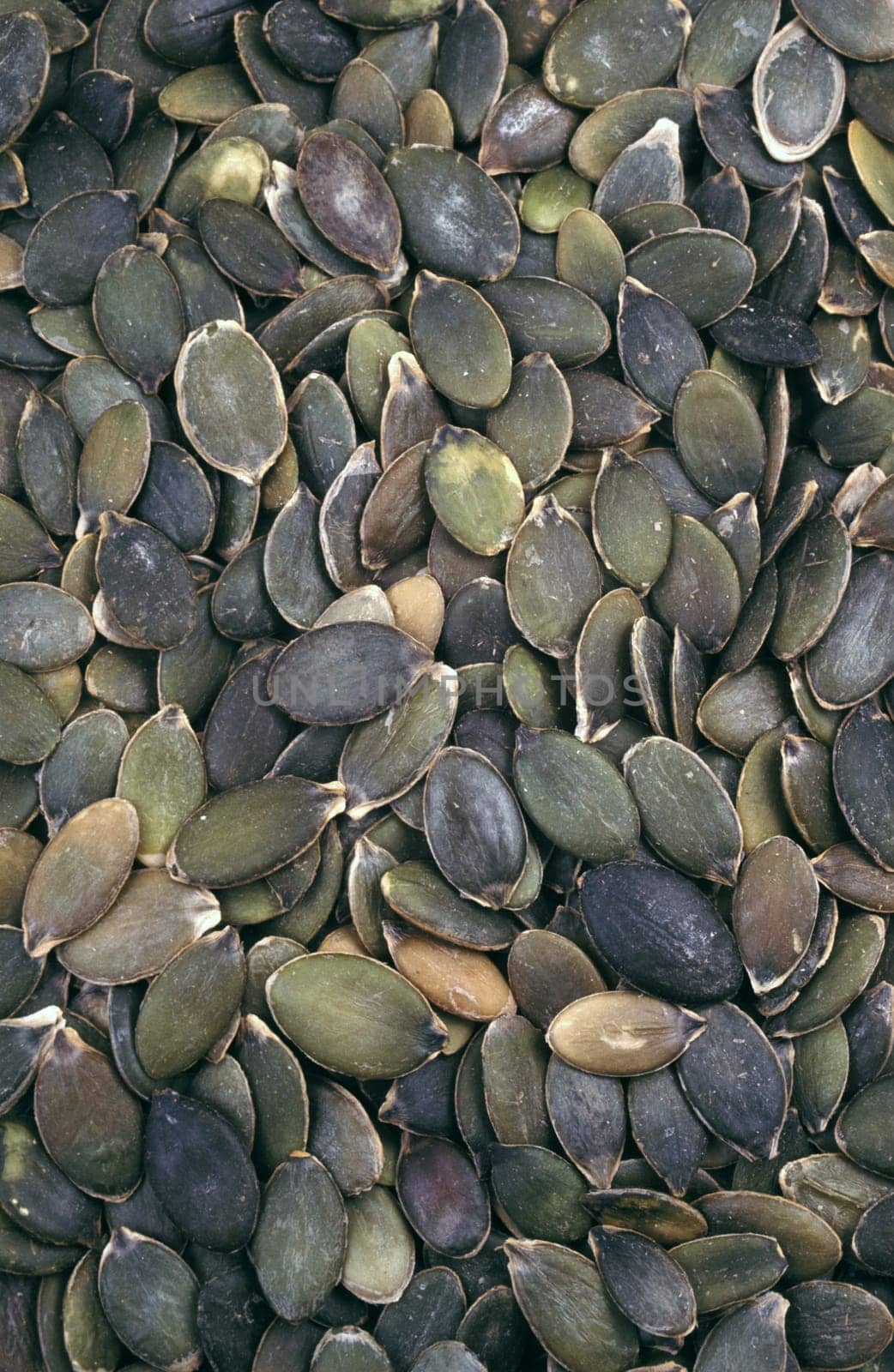 Pumpkin seeds - background