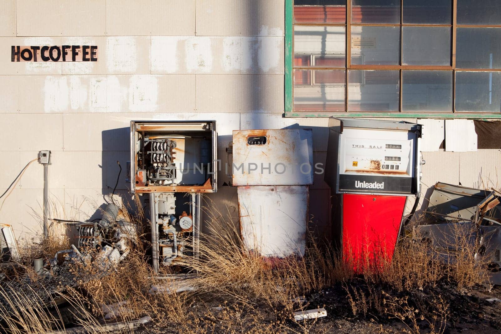 gas pumps vintage