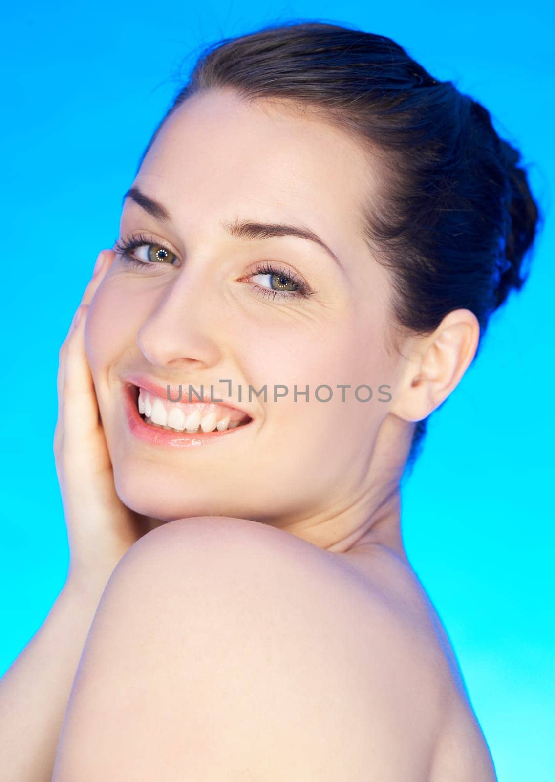 Portrait of beautiful woman