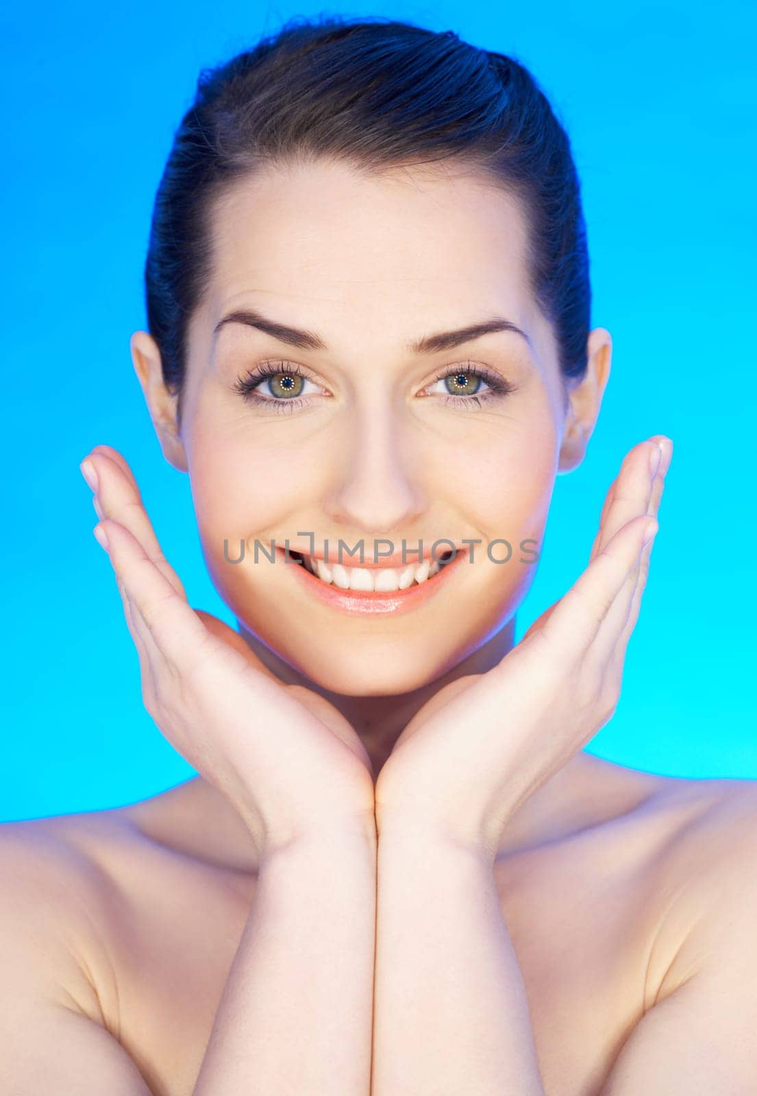 Portrait of beautiful woman