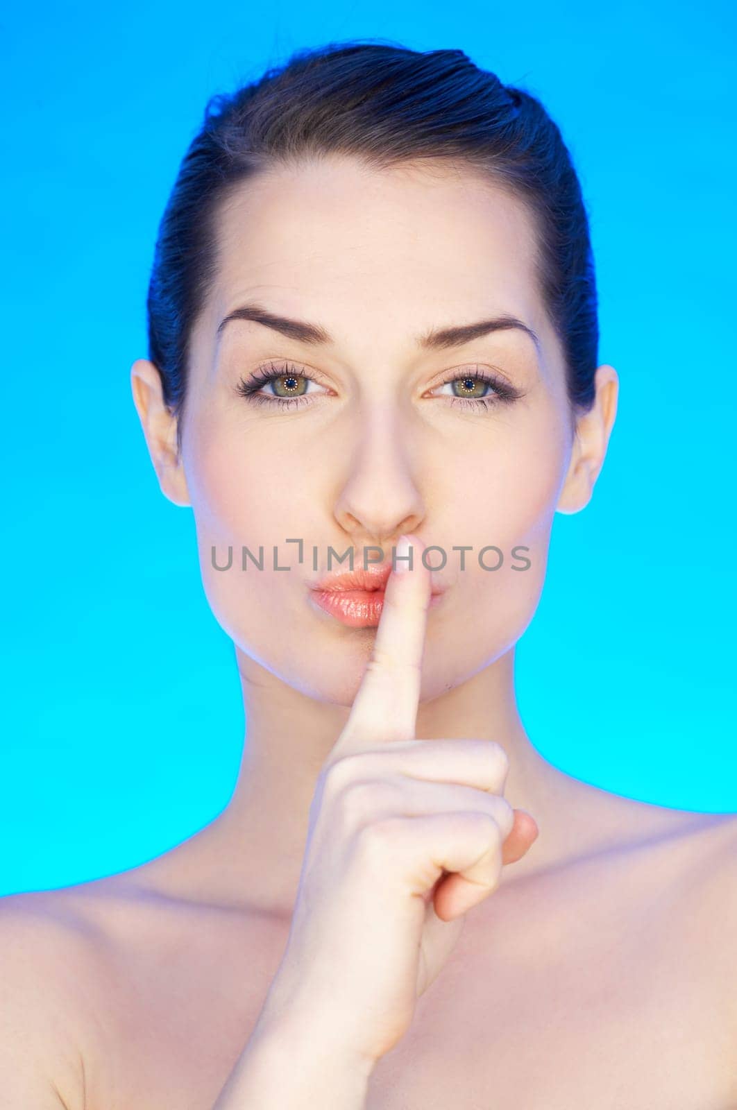 Portrait of beautiful woman