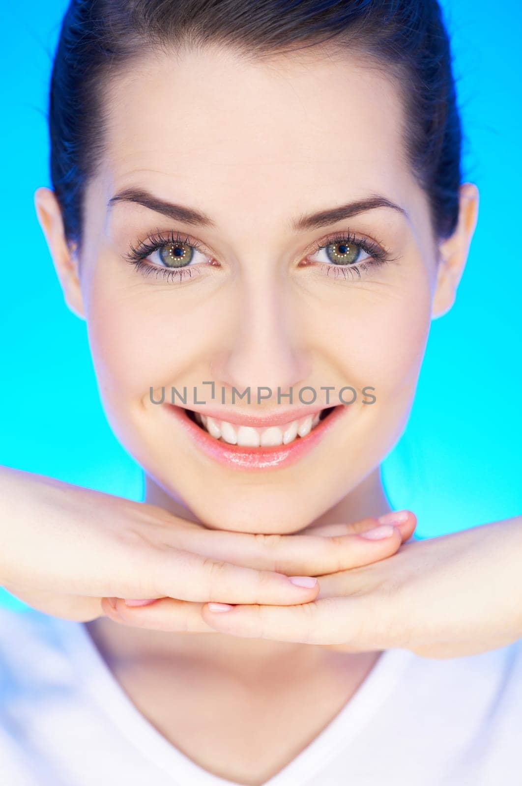Portrait of beautiful woman