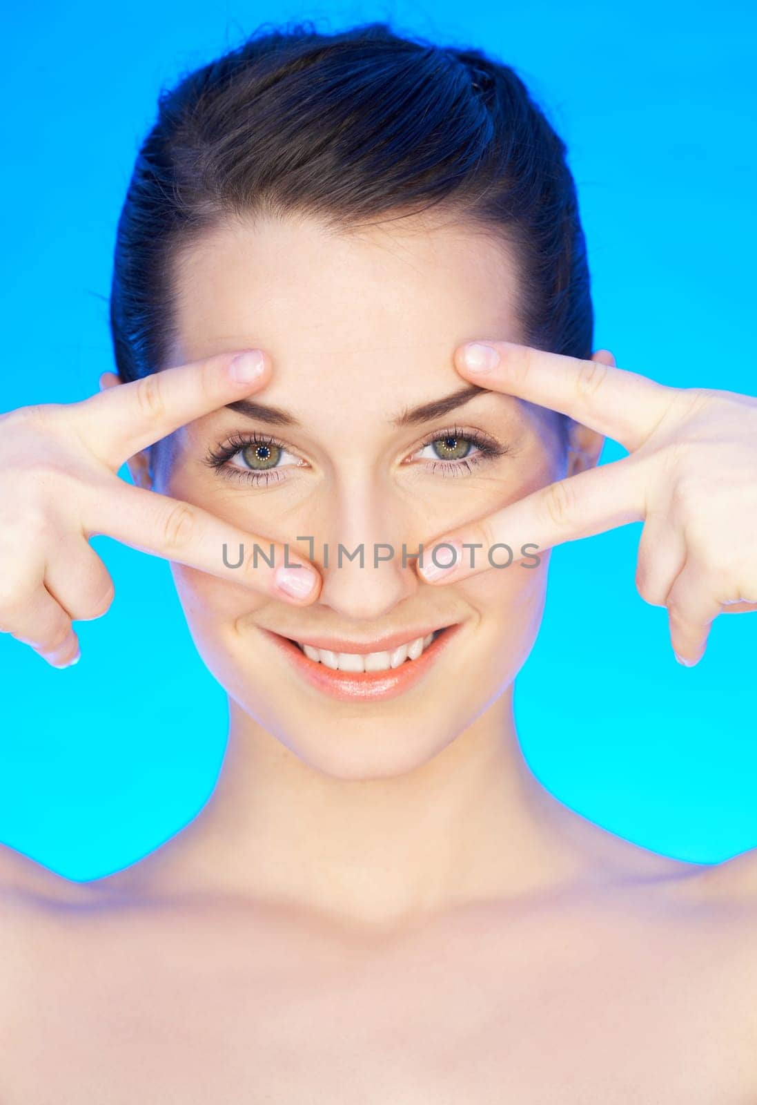Portrait of beautiful woman