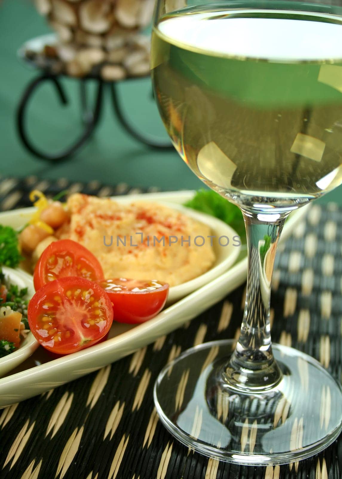 Vegetarian Delights With Wine