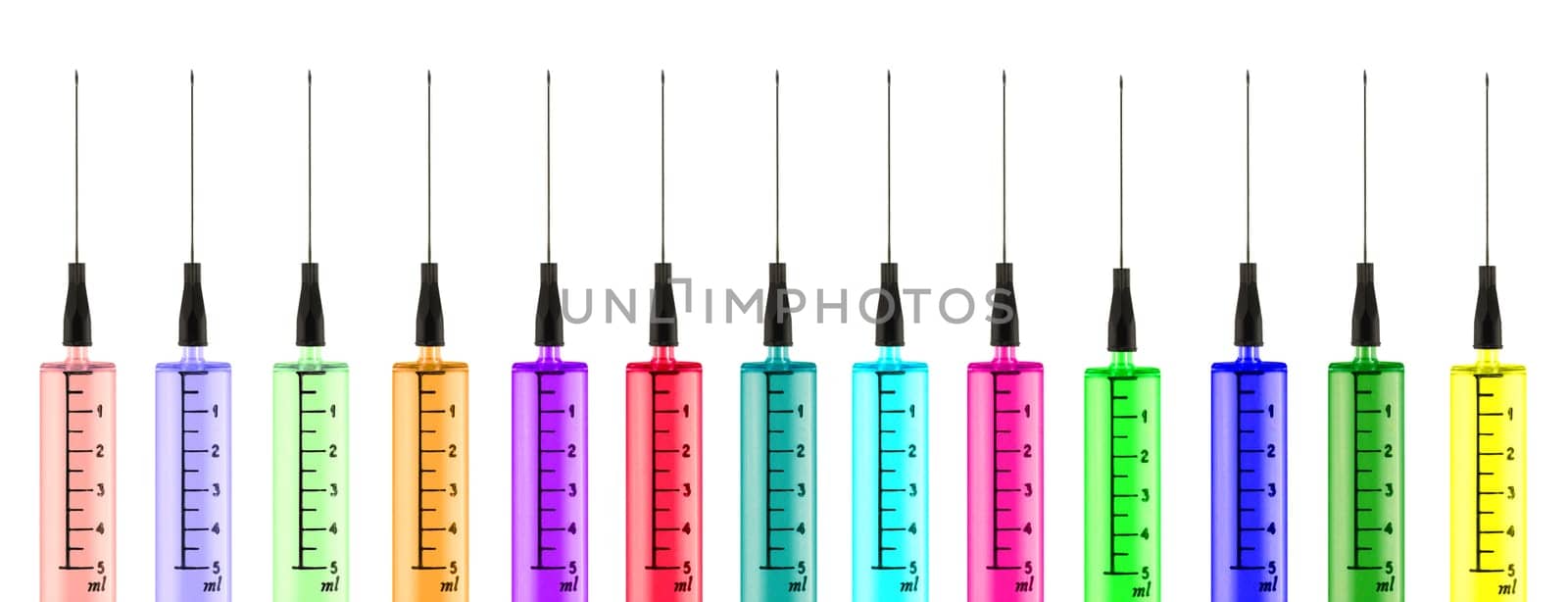 Colorful Syrignes