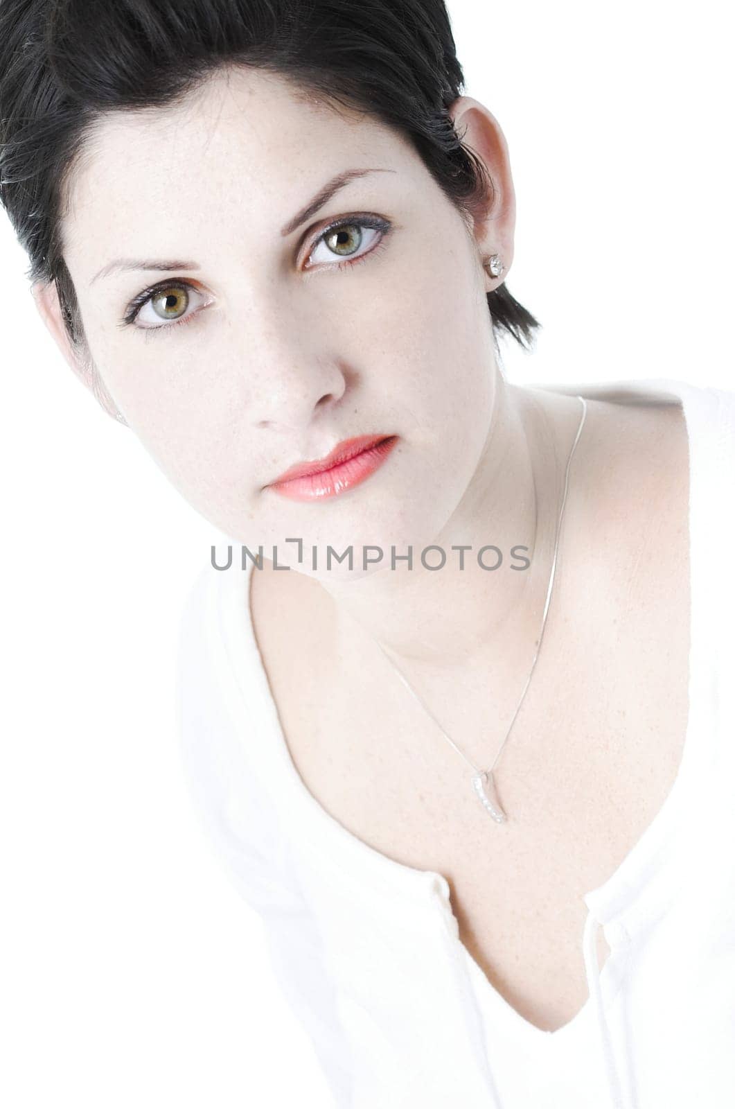 Lady in white