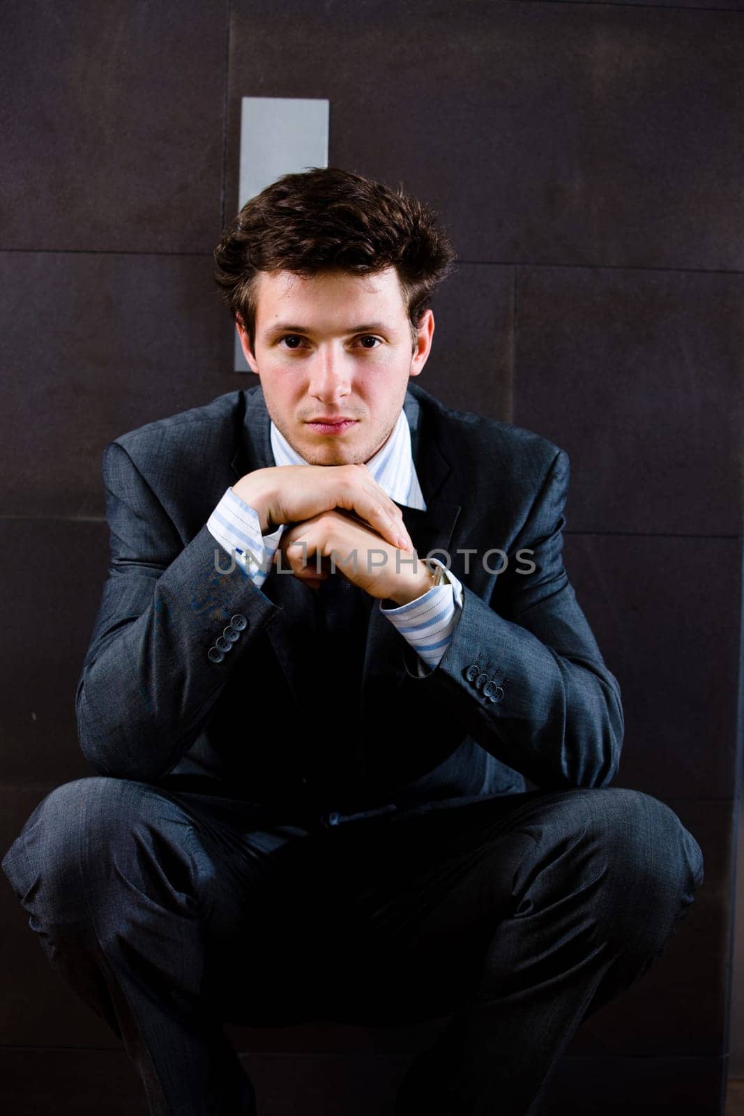 Businessman thinking
