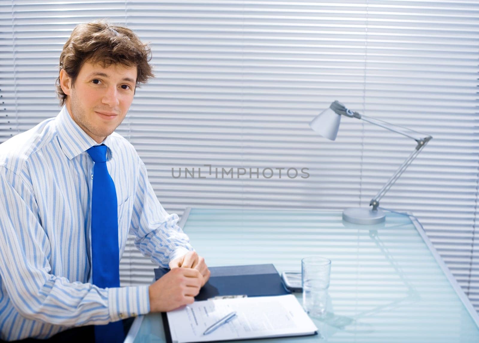 Businessman at office