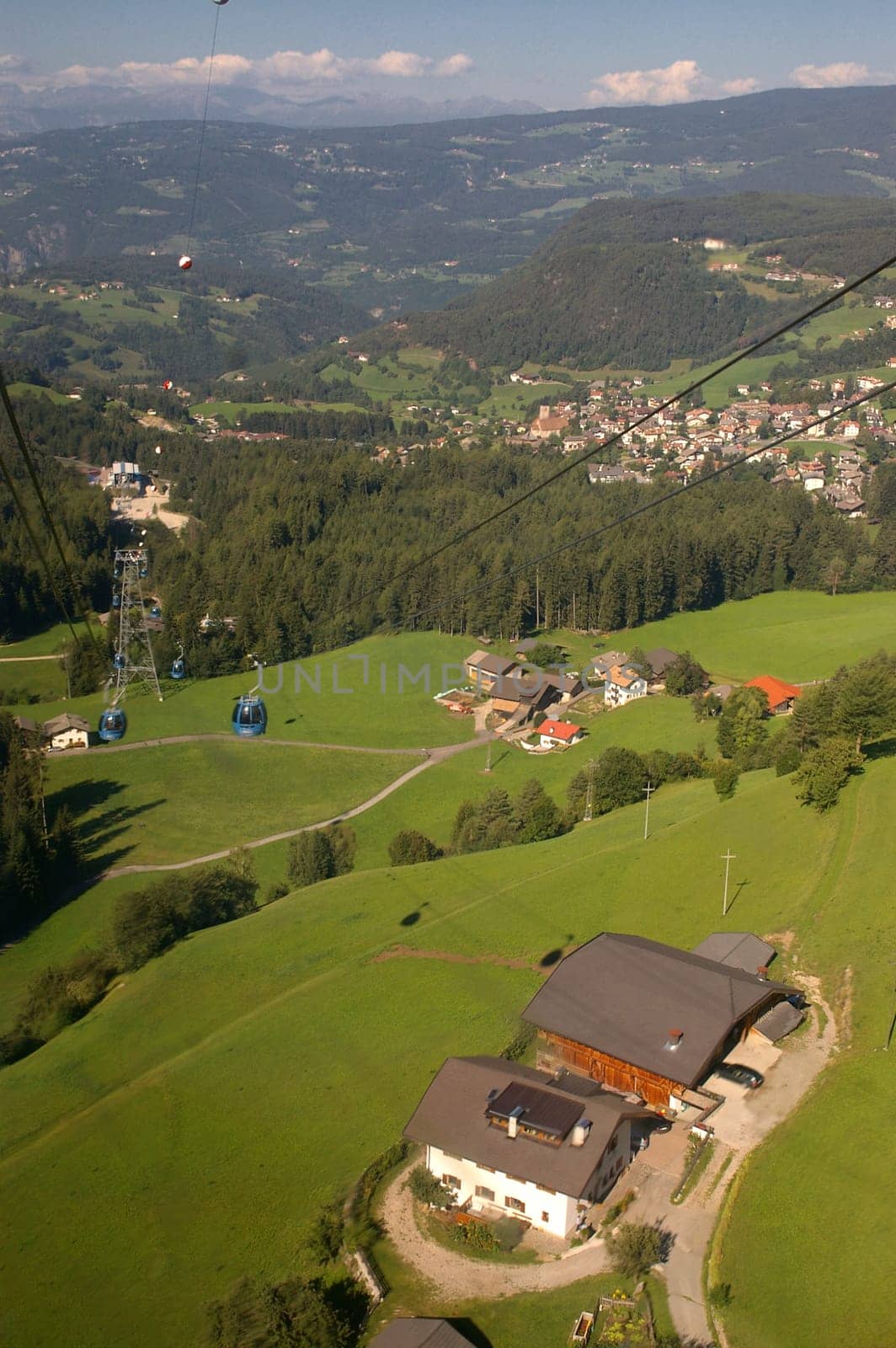 Alpe di Siusi,cable car,South Tyrol