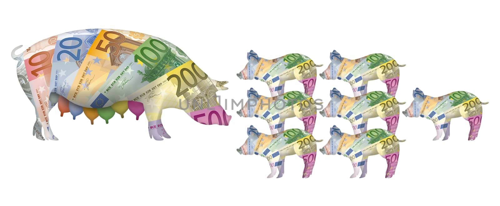 Miraculous multiplication of money