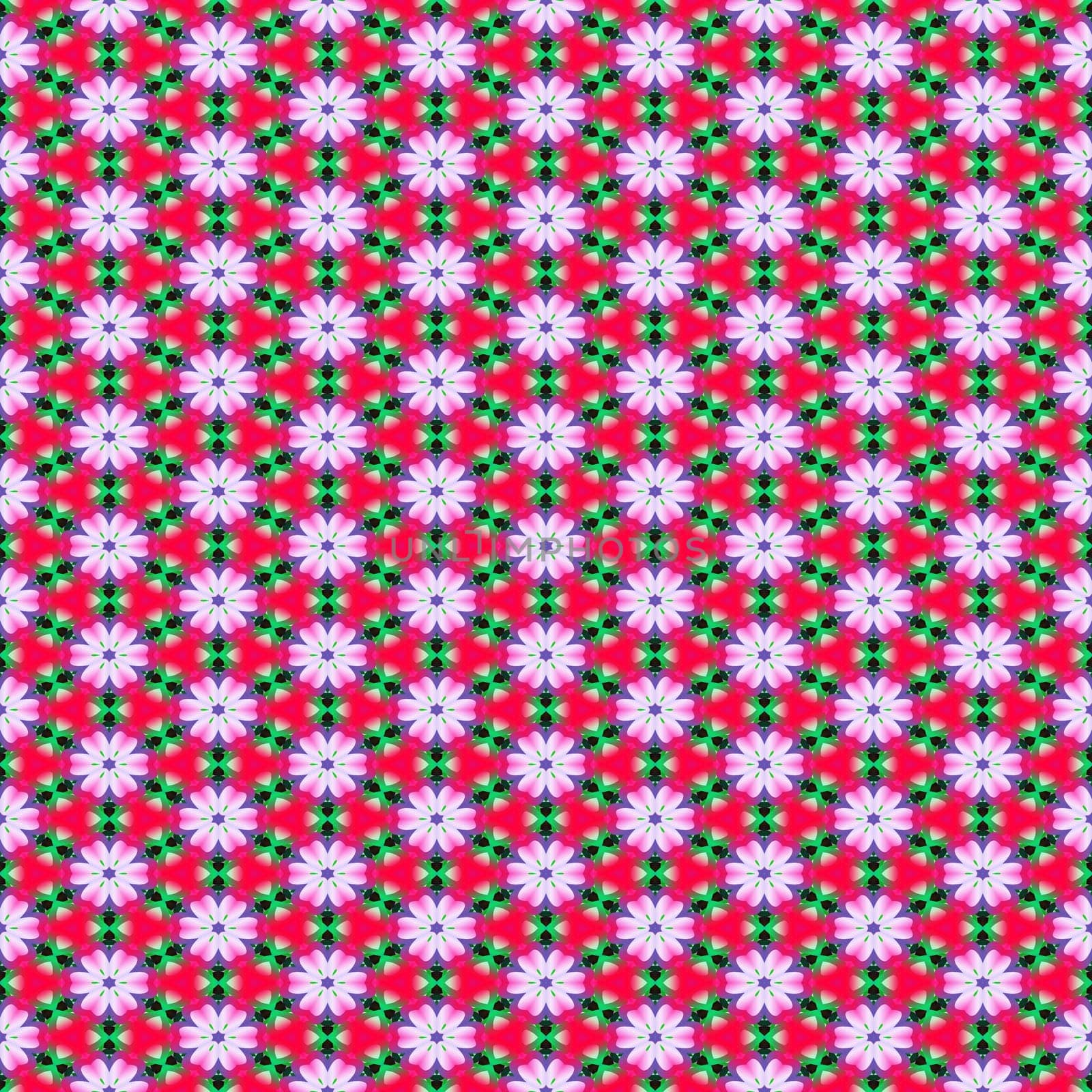 flower shape pattern