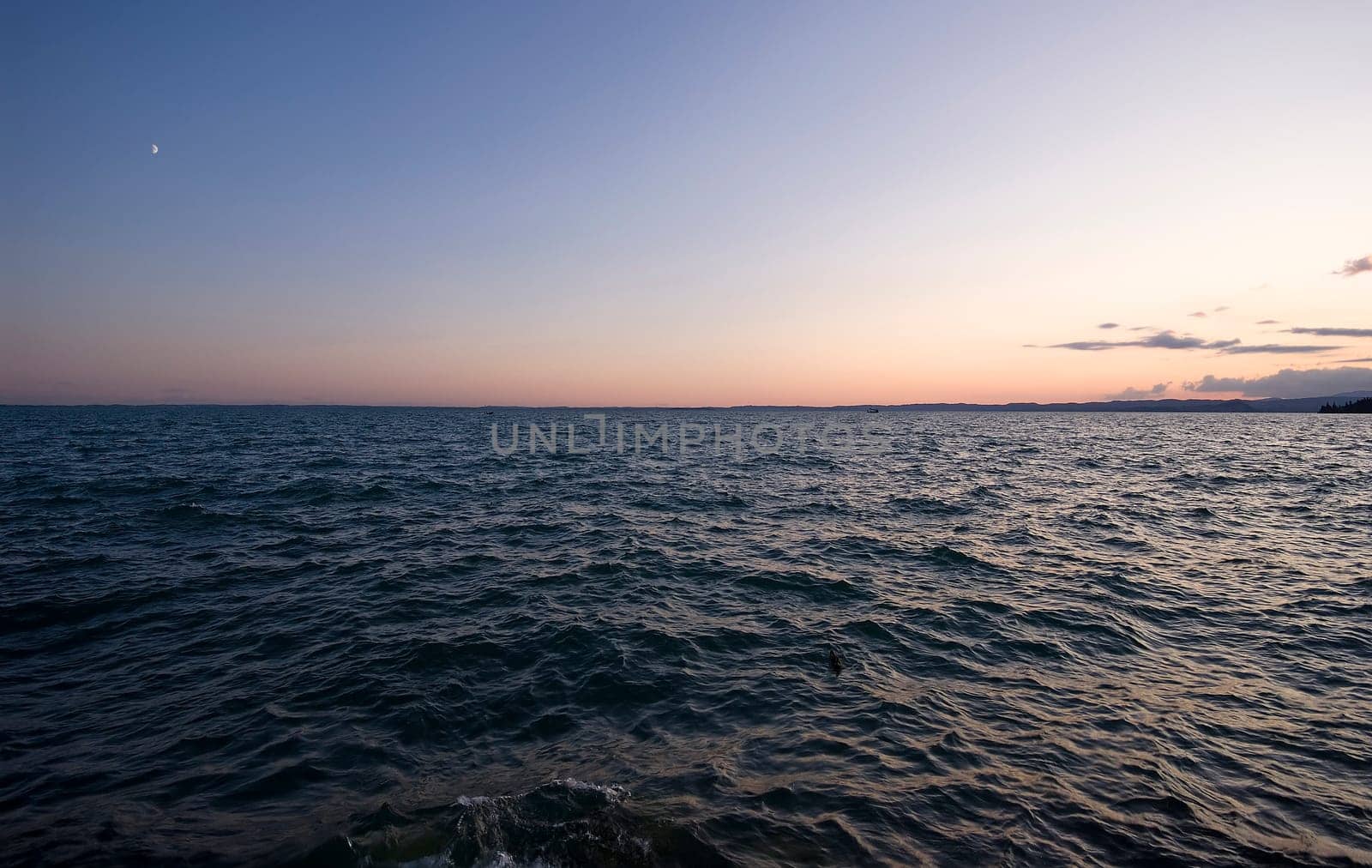 Summer evening on Lake Garda