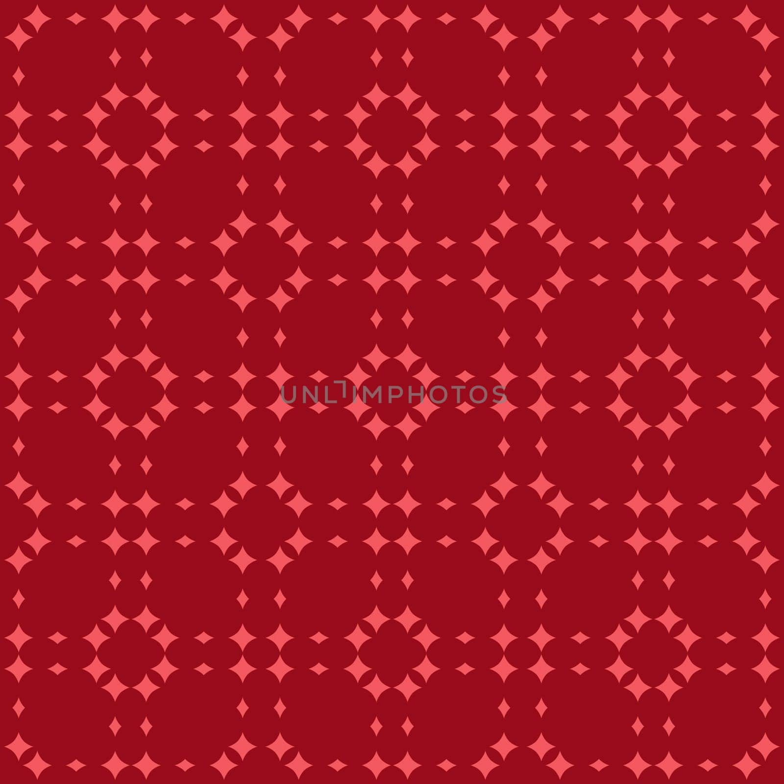 red nordic pattern