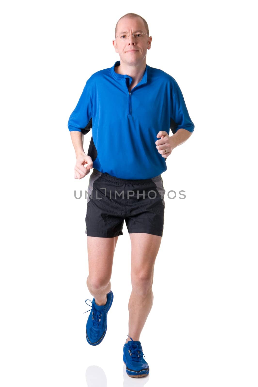 Man jogging