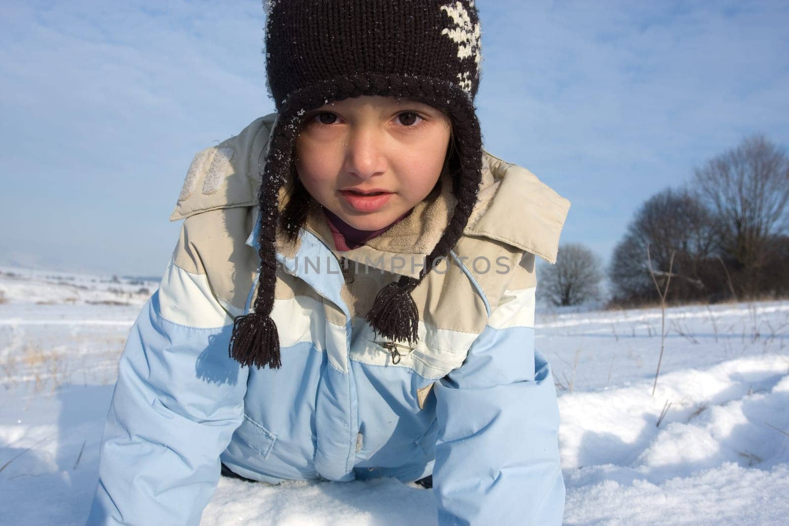 Portrait of Winter girl