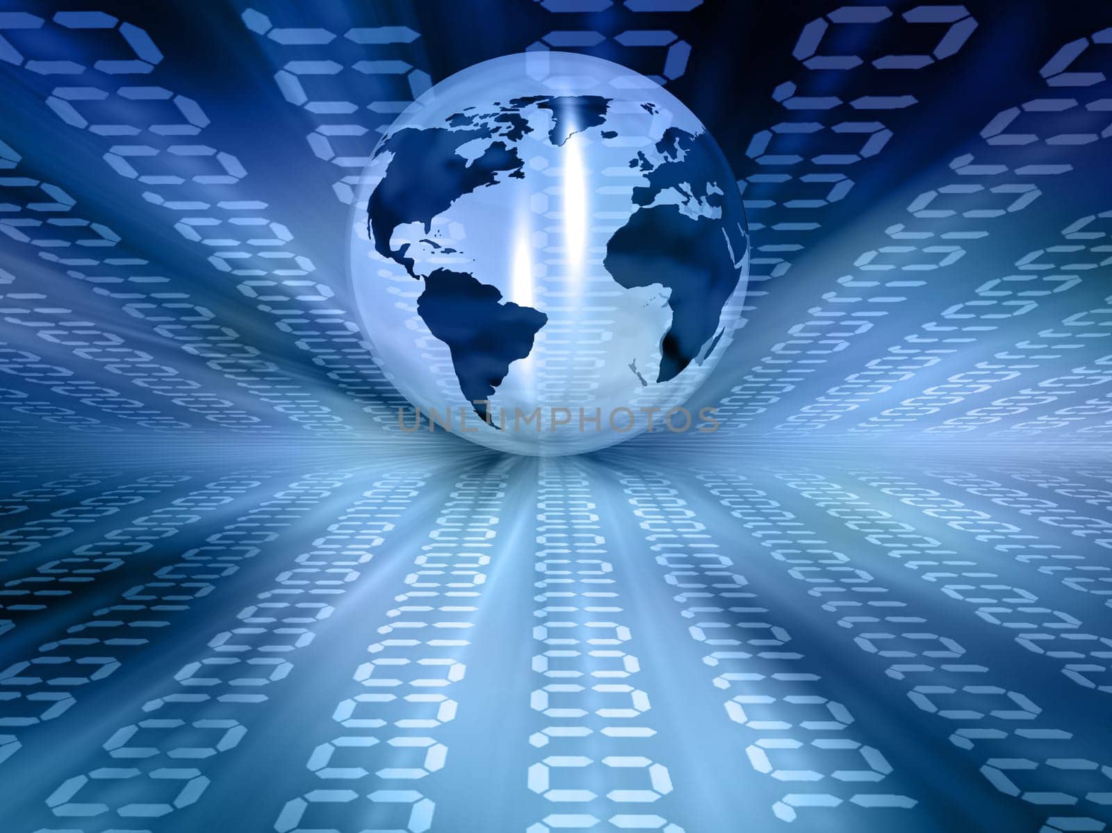 Binary globe