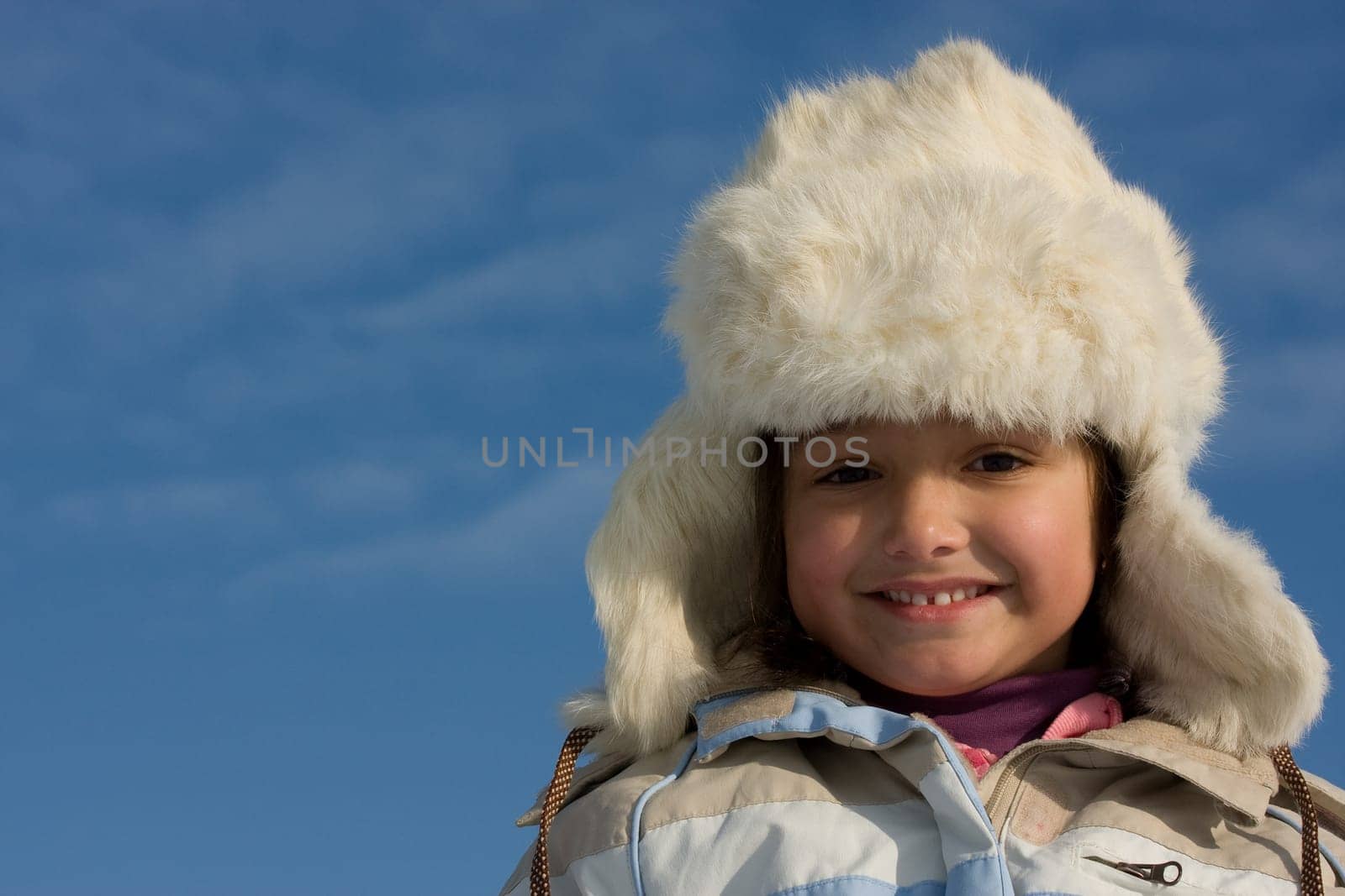 Portrait of Winter girl