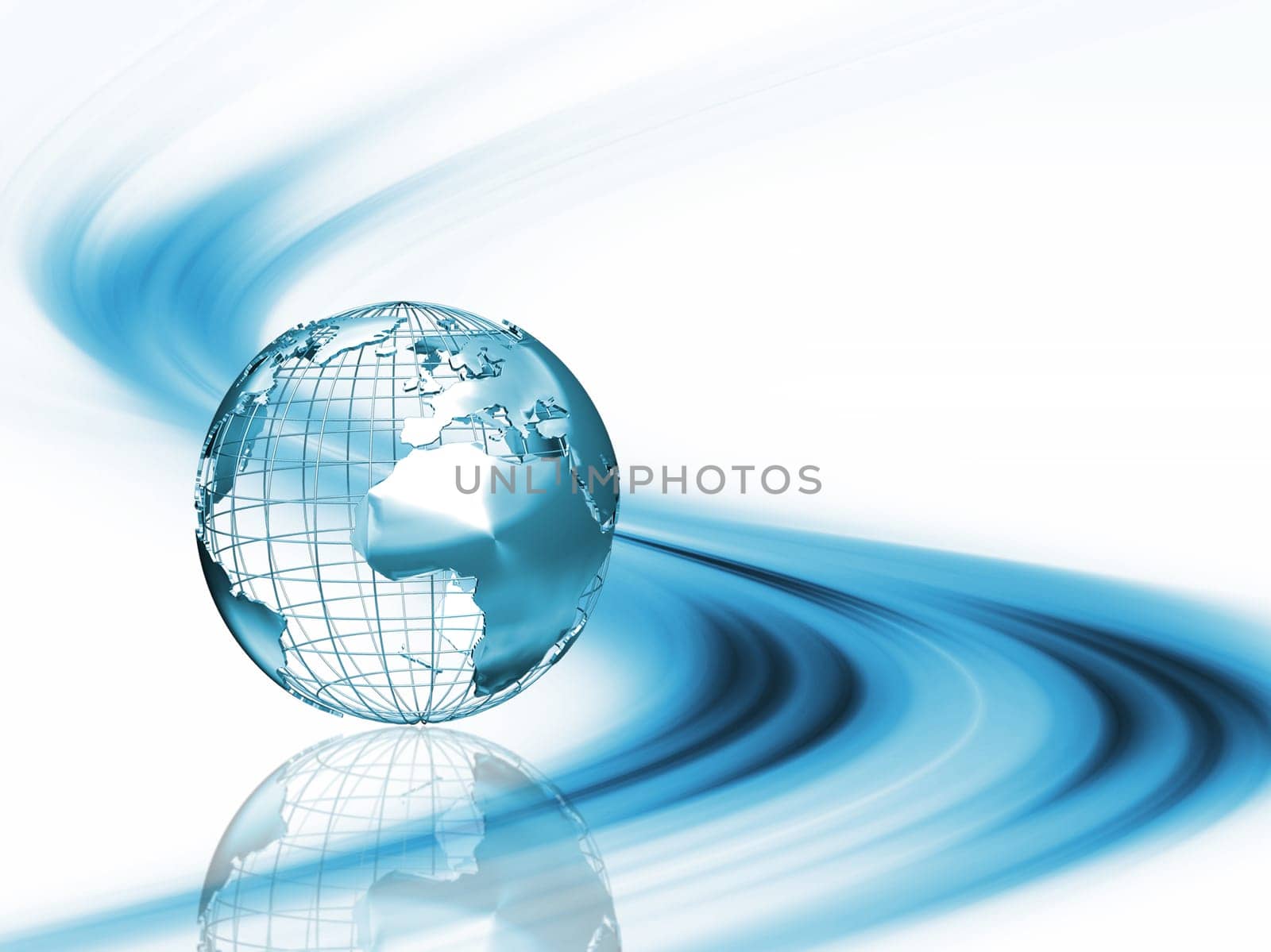 Abstract globe
