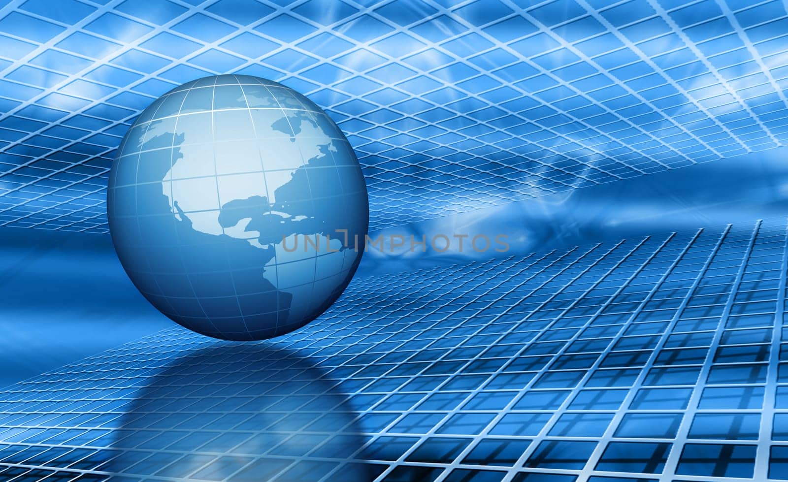 Abstract globe