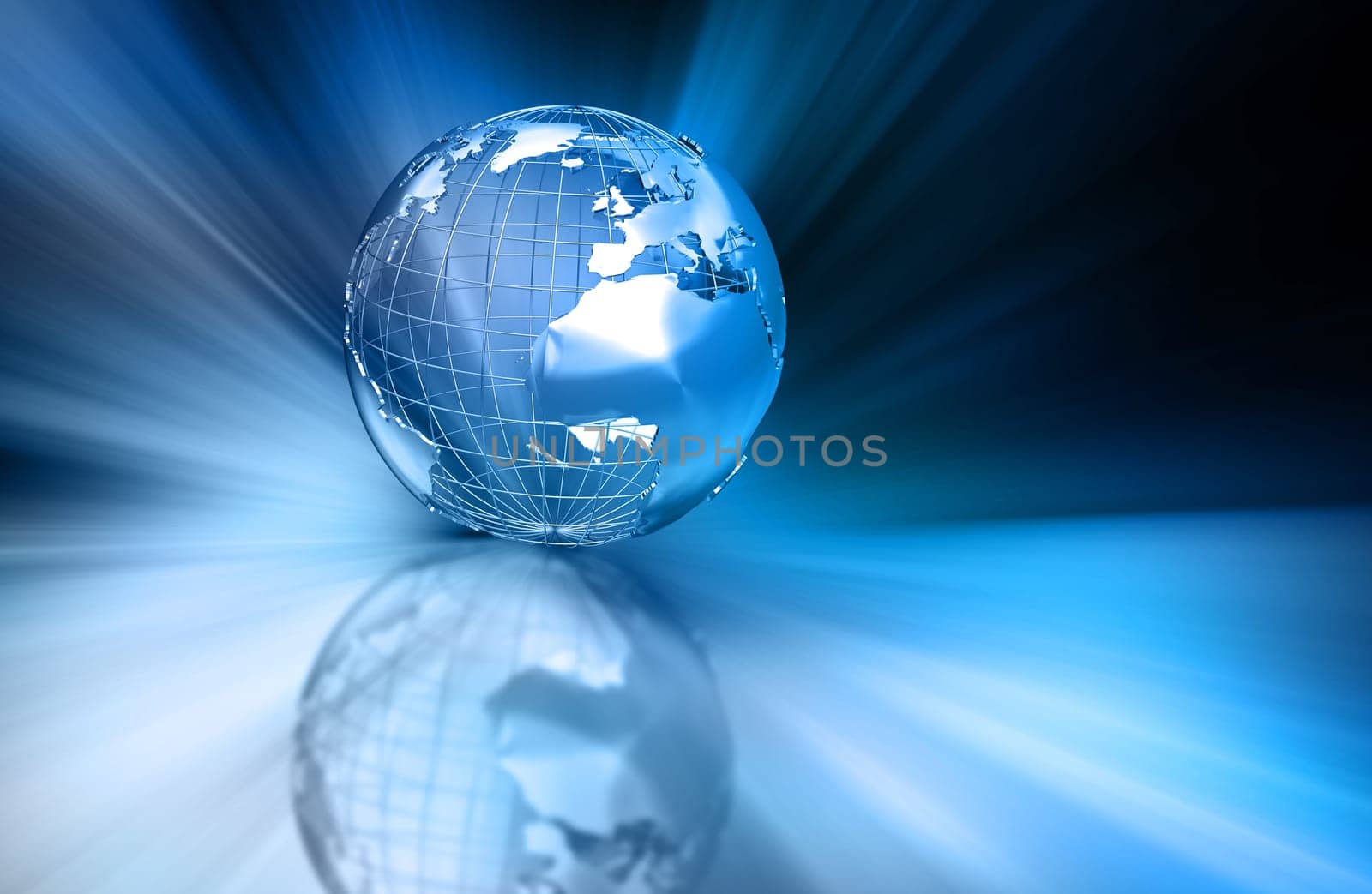 Abstract globe