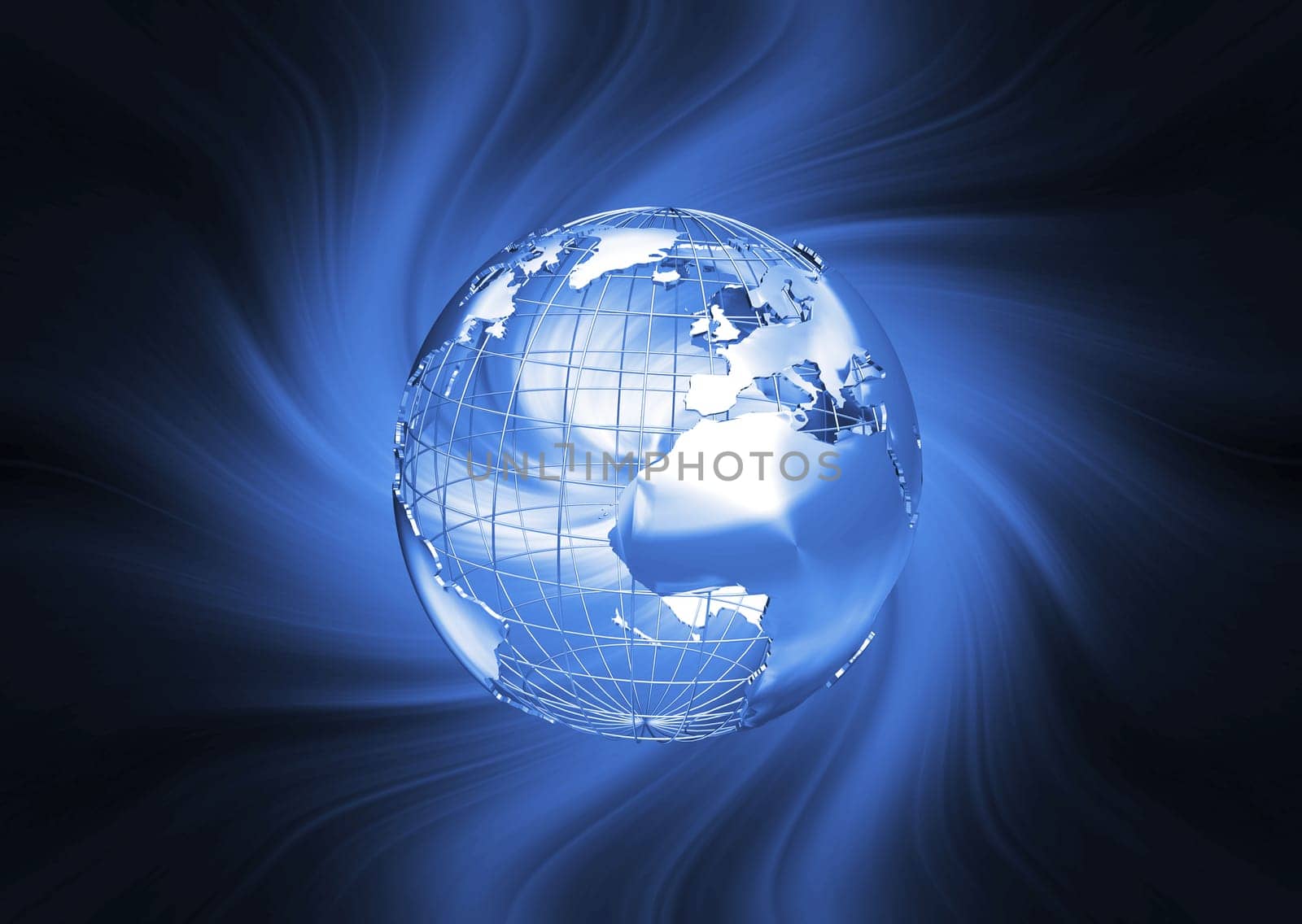 Abstract globe